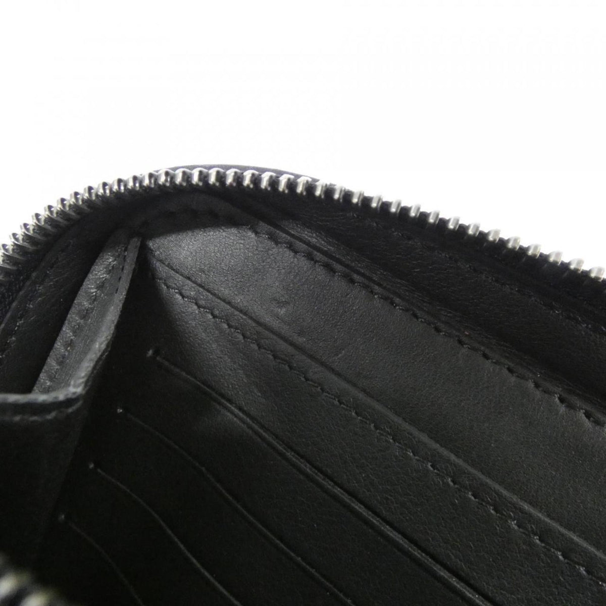 Louis Vuitton Onyx Leather Long Wallet (Bi-Fold) (Pre-Owned)