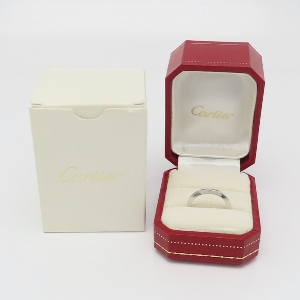 Cartier Platinum 950 Band Ring (Pre-Owned)