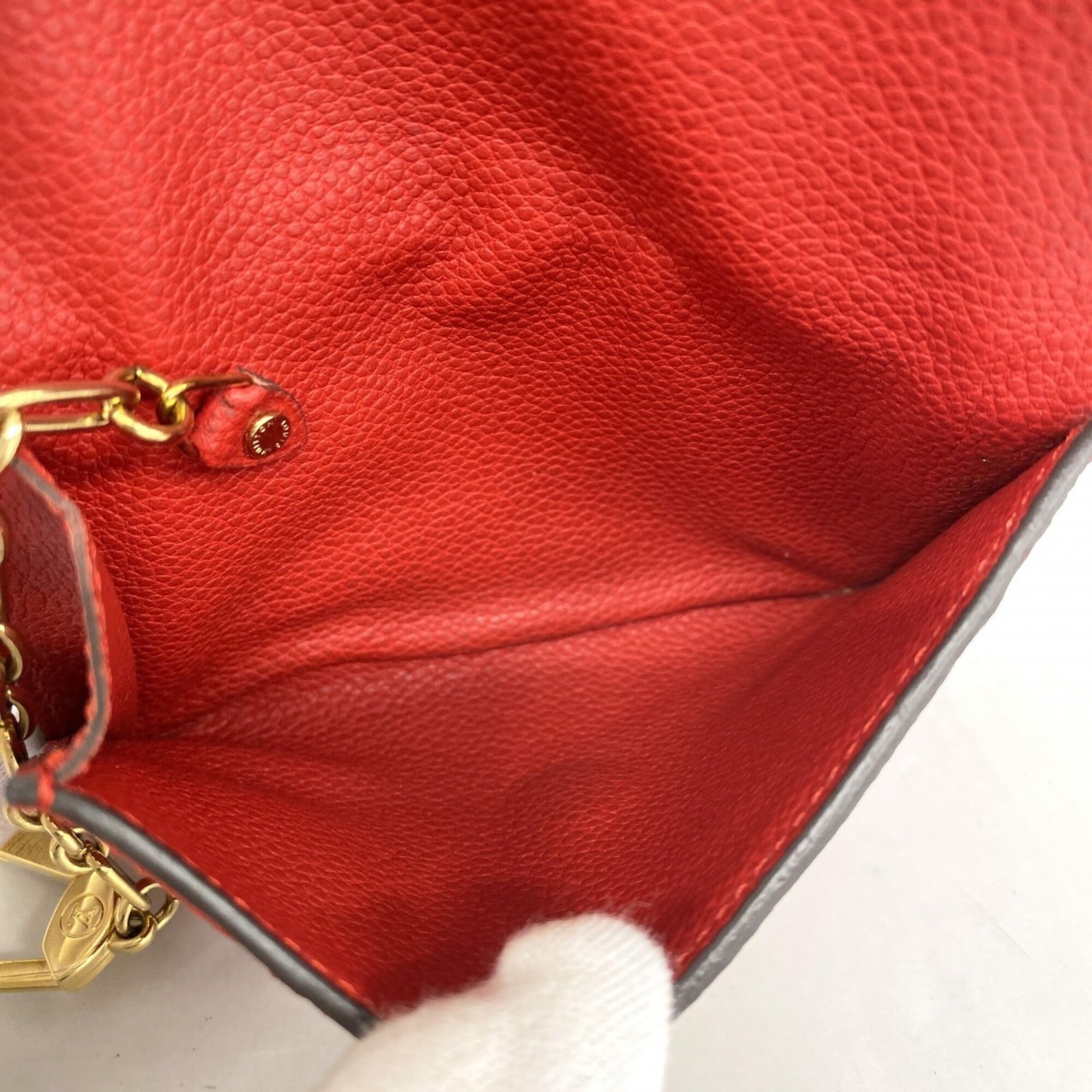 Louis Vuitton Cerise Coin Purse/Coin Case (Pre-Owned)