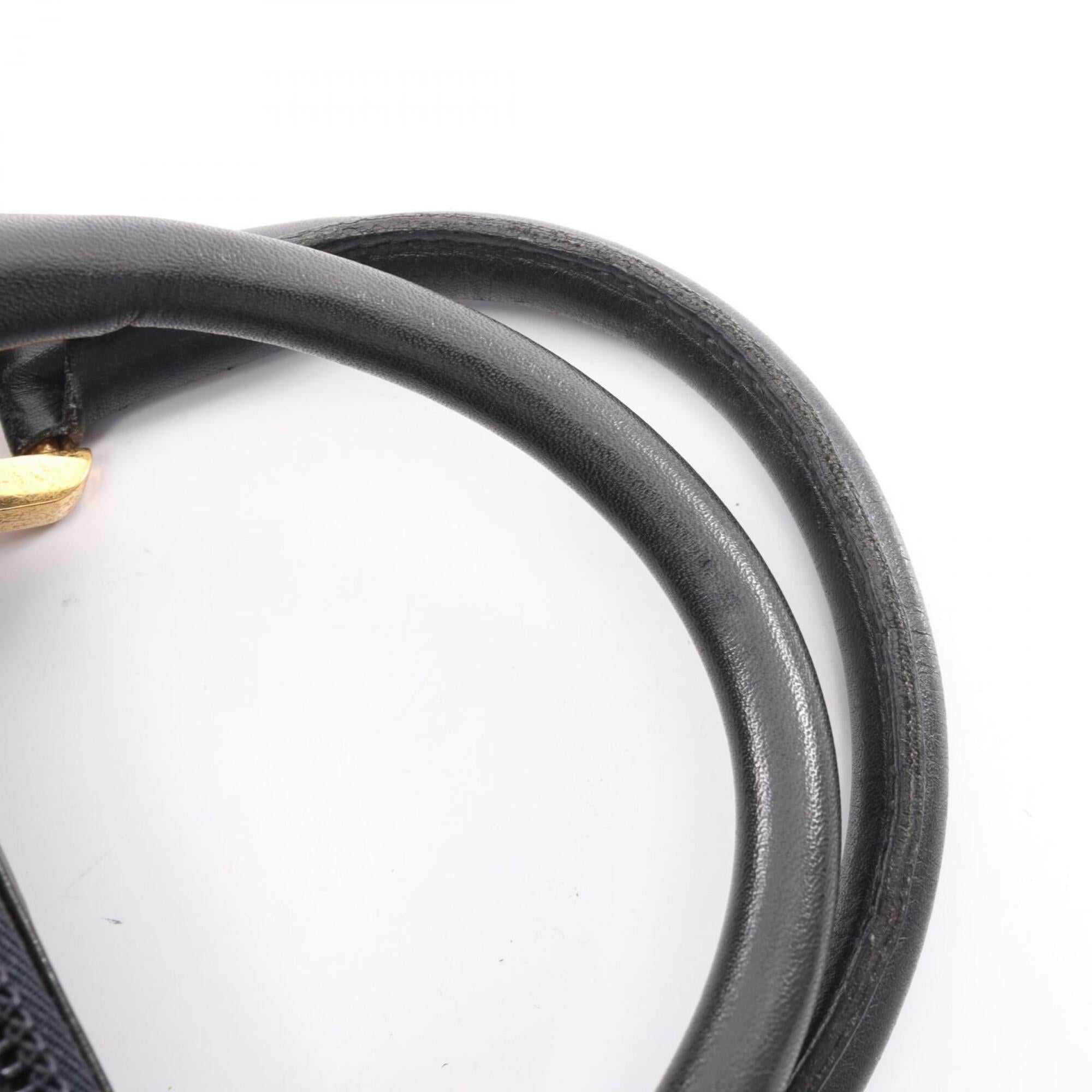 Loewe Black Leather Handbag (Pre-Owned)