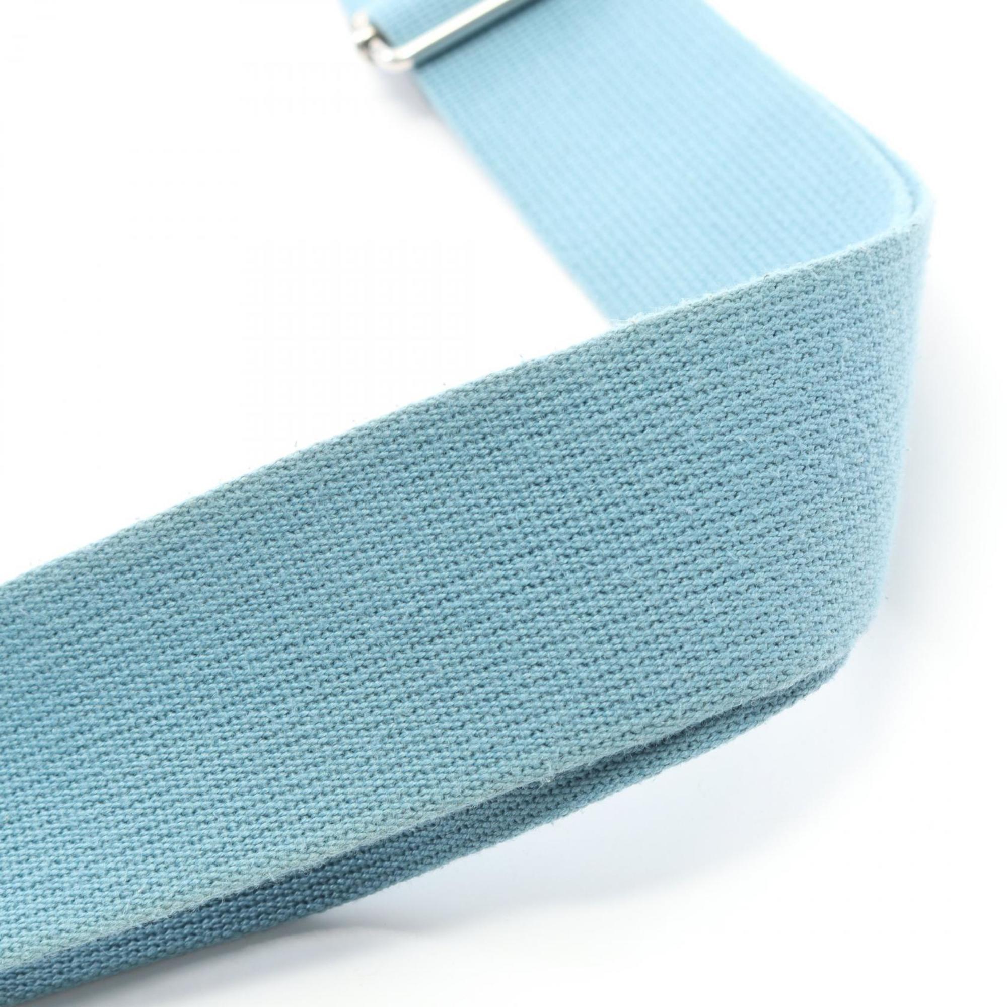 Hermes Blue Taurillon Clemence Leather Shoulder Bag (Pre-Owned)