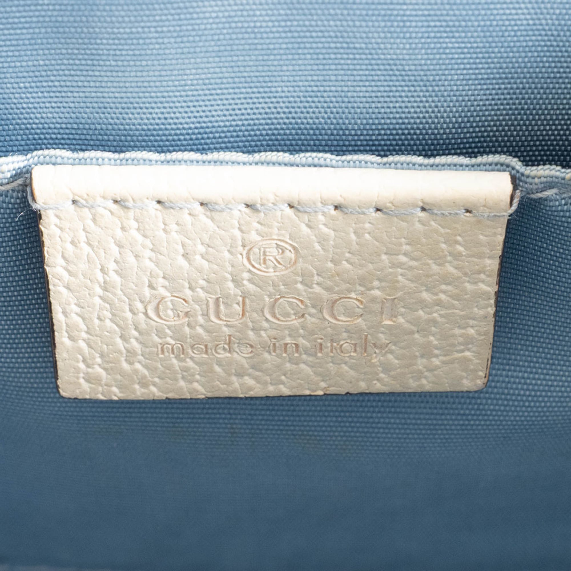 Gucci White Leather Handbag (Pre-Owned)
