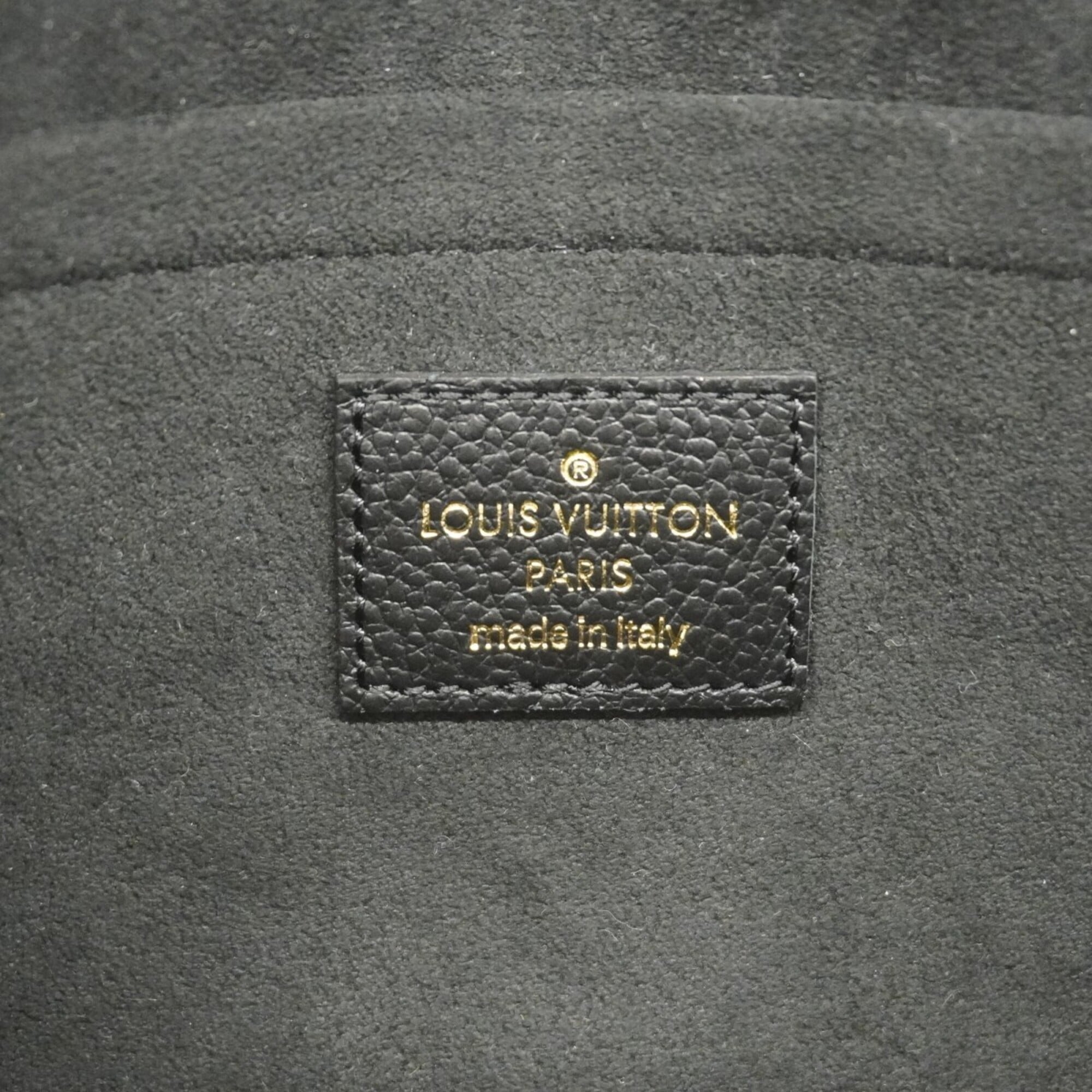 Louis Vuitton Noir Chain/Shoulder Wallet (Pre-Owned)