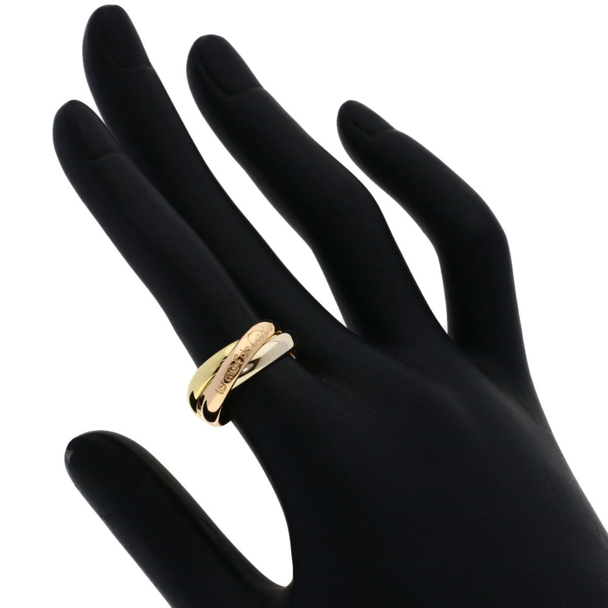 Cartier Yellow Gold (18K) Pink Gold (18K) White Gold (18K) Band Ring (Pre-Owned)