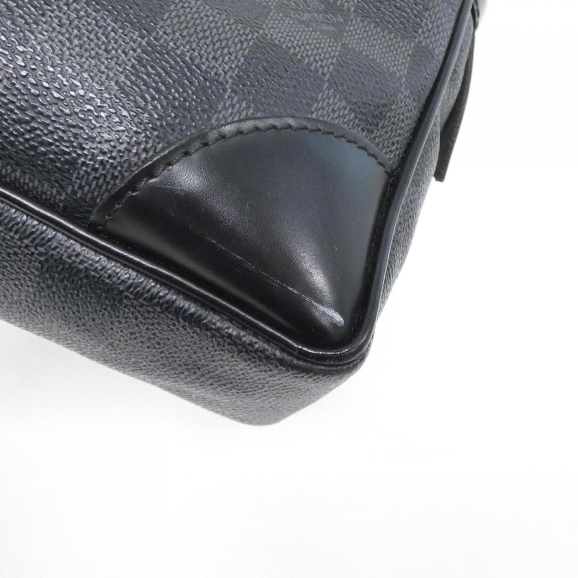 Louis Vuitton Graphite Coated Canvas Handbag (Pre-Owned)