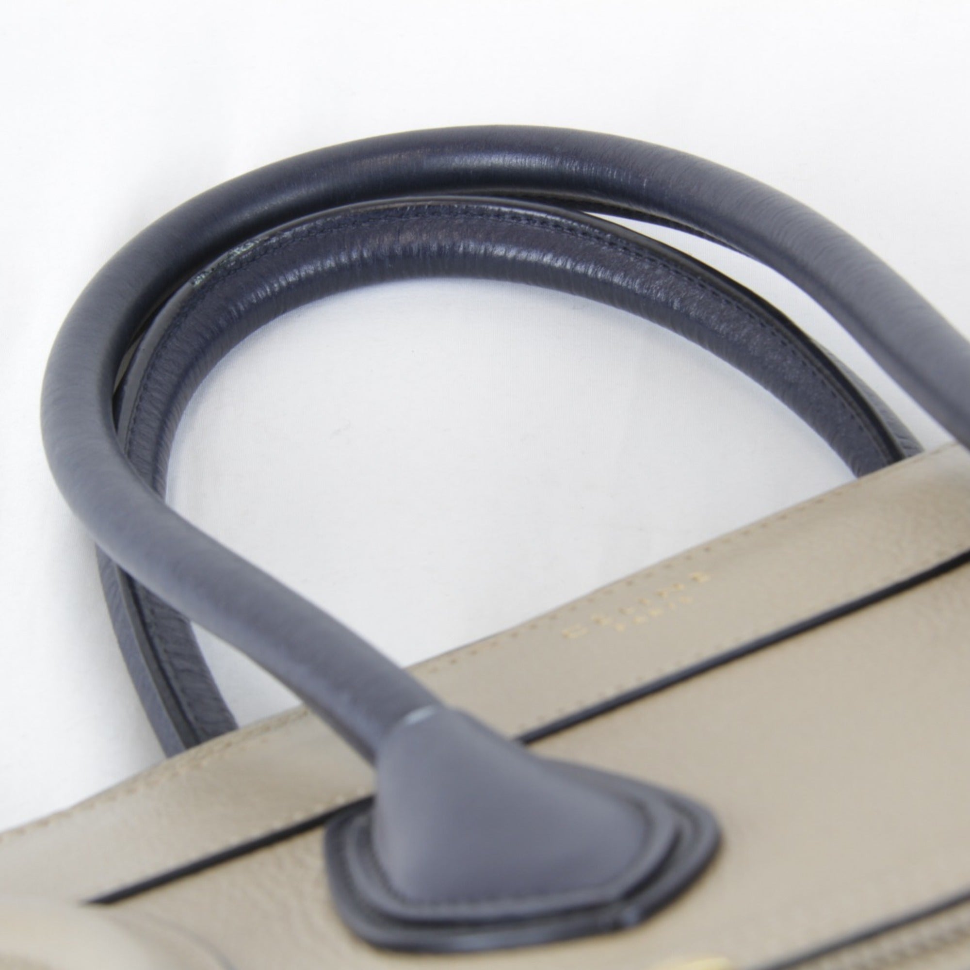 Celine Beige Leather Tote Bag (Pre-Owned)