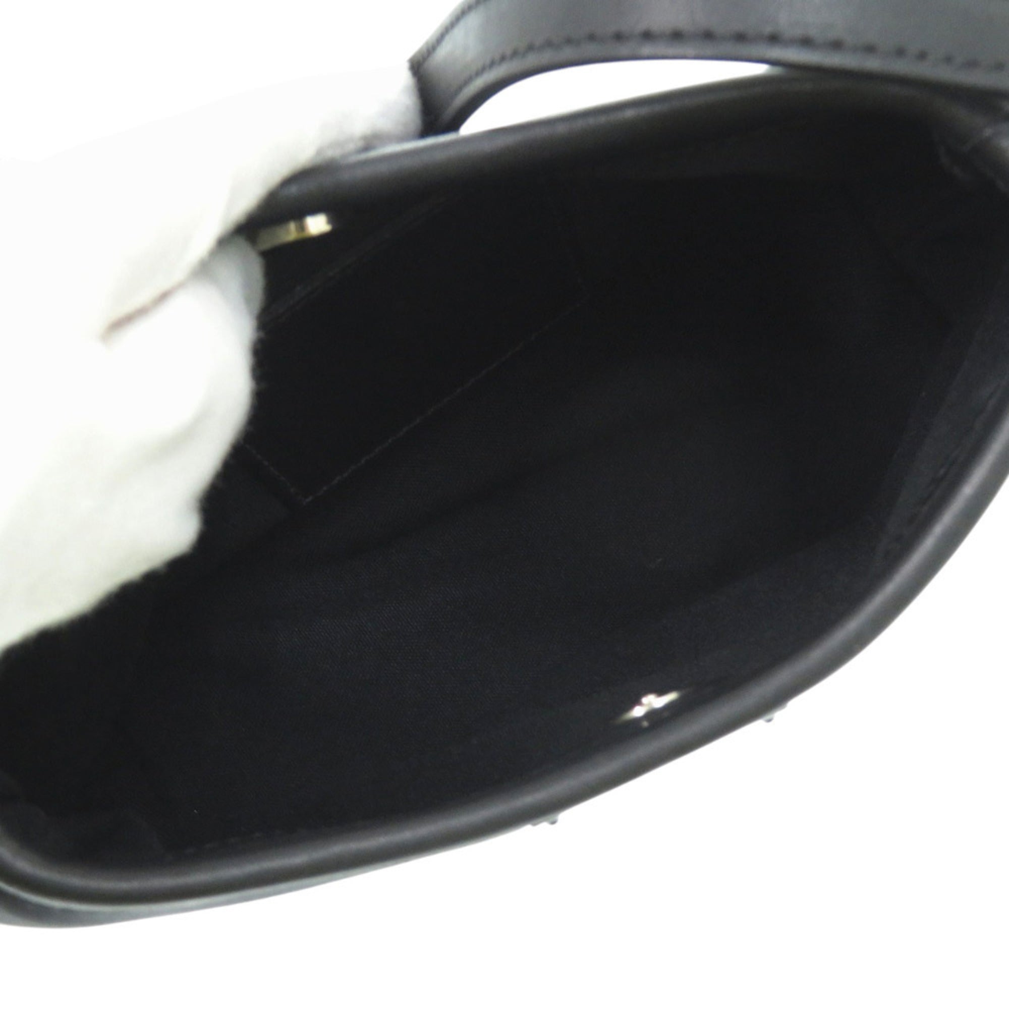 Coach Black Urethane Leather Handbag Pouch (Pre-Owned)