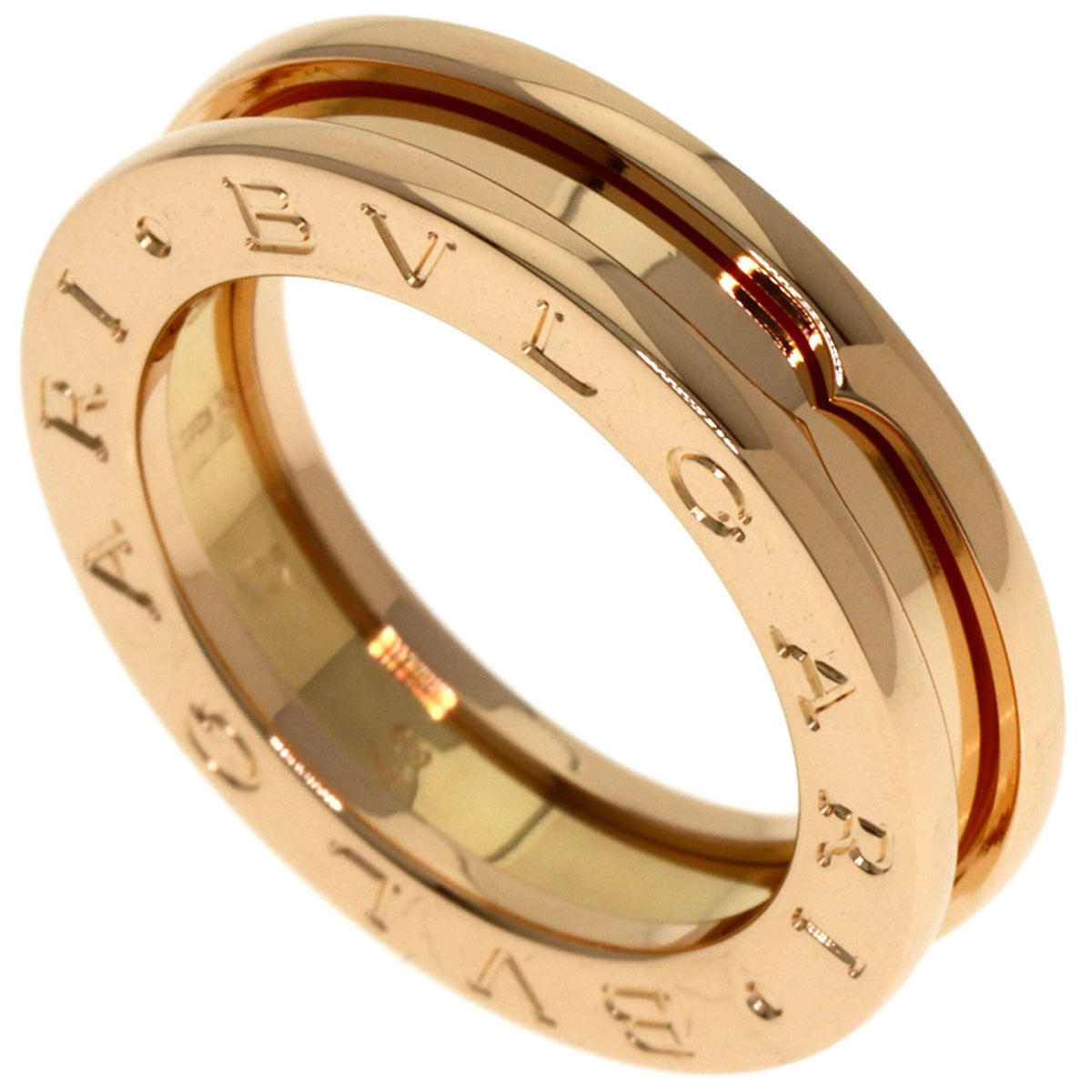 Bvlgari Pink Gold Pink Gold (18K) Band Ring (Pre-Owned)