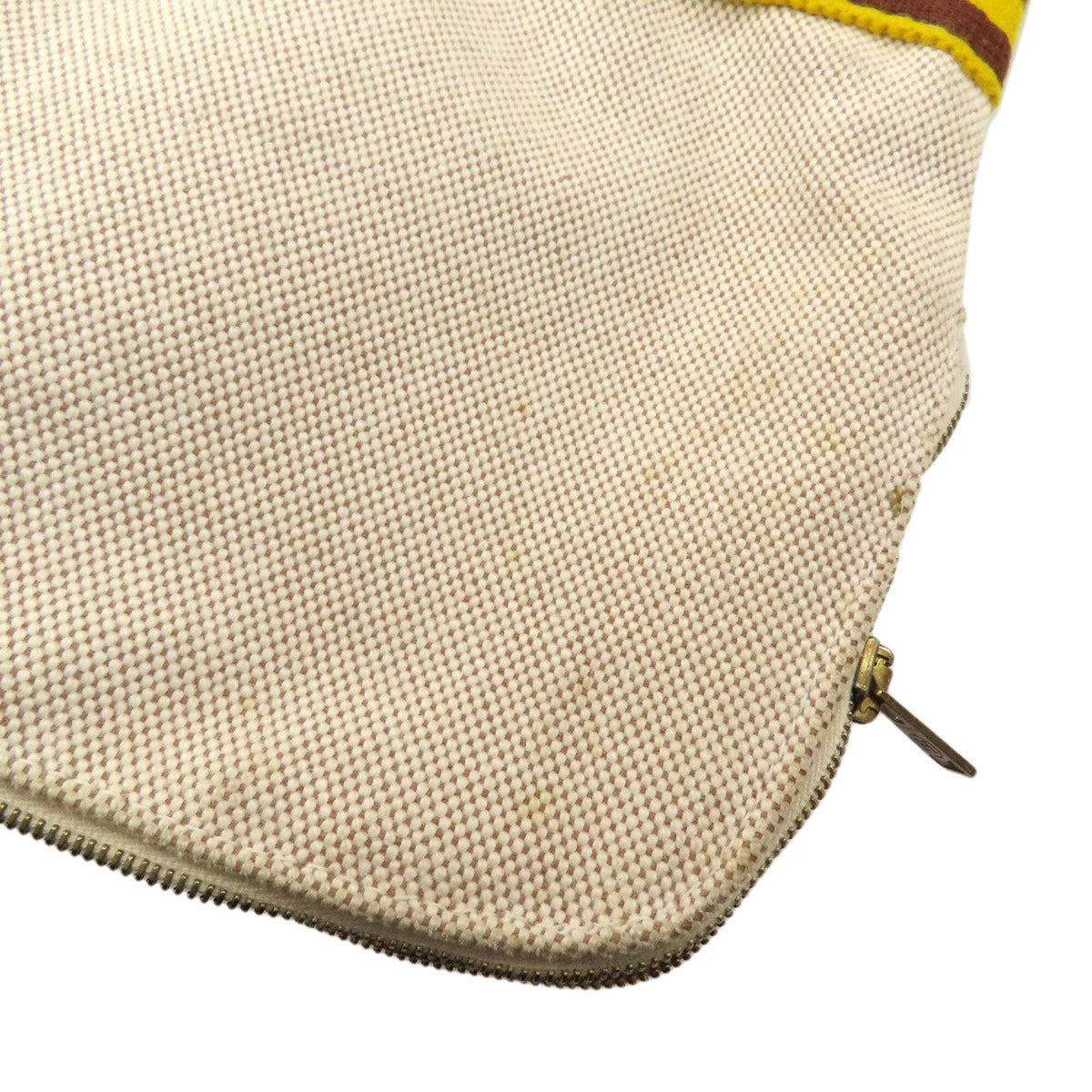 Hermes Beige Yellow Toile H Briefcase (Pre-Owned)