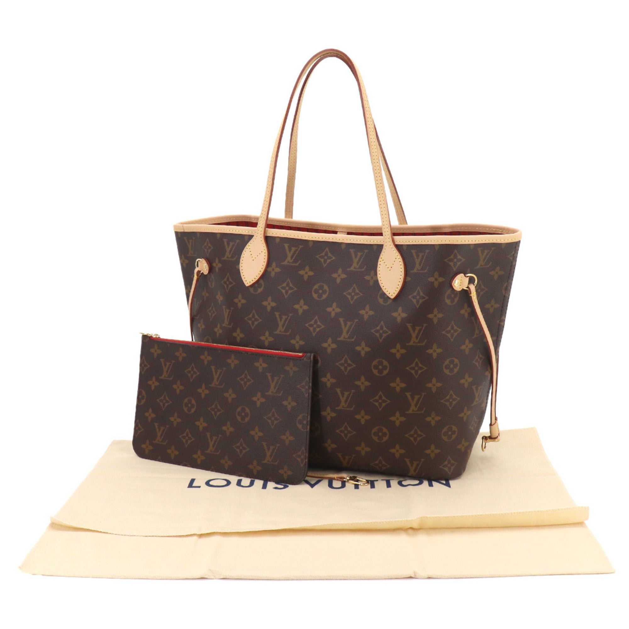 Louis Vuitton Brown Cerise Monogram Monogram Handbag Tote Bag (Pre-Owned)