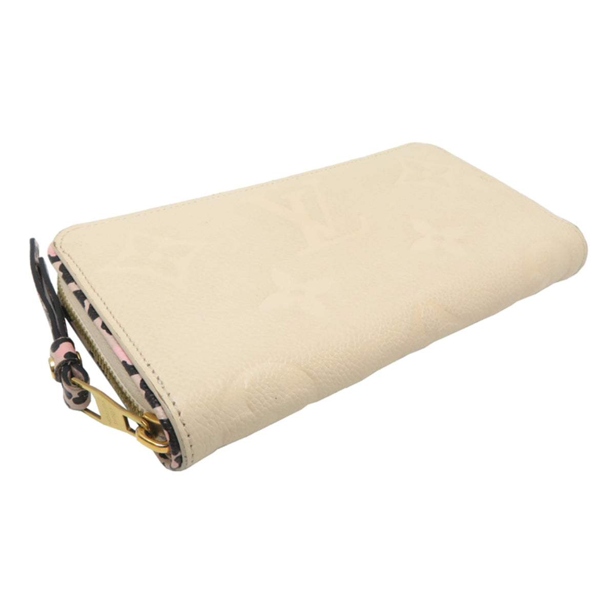 Louis Vuitton Monogram Empreinte Beige Monogram Empreinte Long Wallet (Bi-Fold) (Pre-Owned)