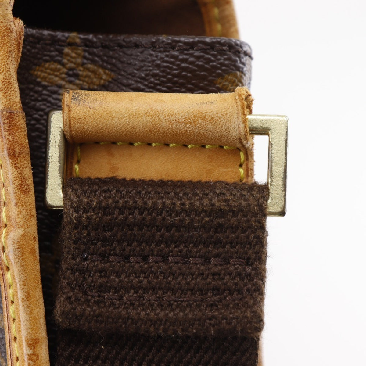 Louis Vuitton Brown Monogram Messenger Bag Shoulder Bag (Pre-Owned)
