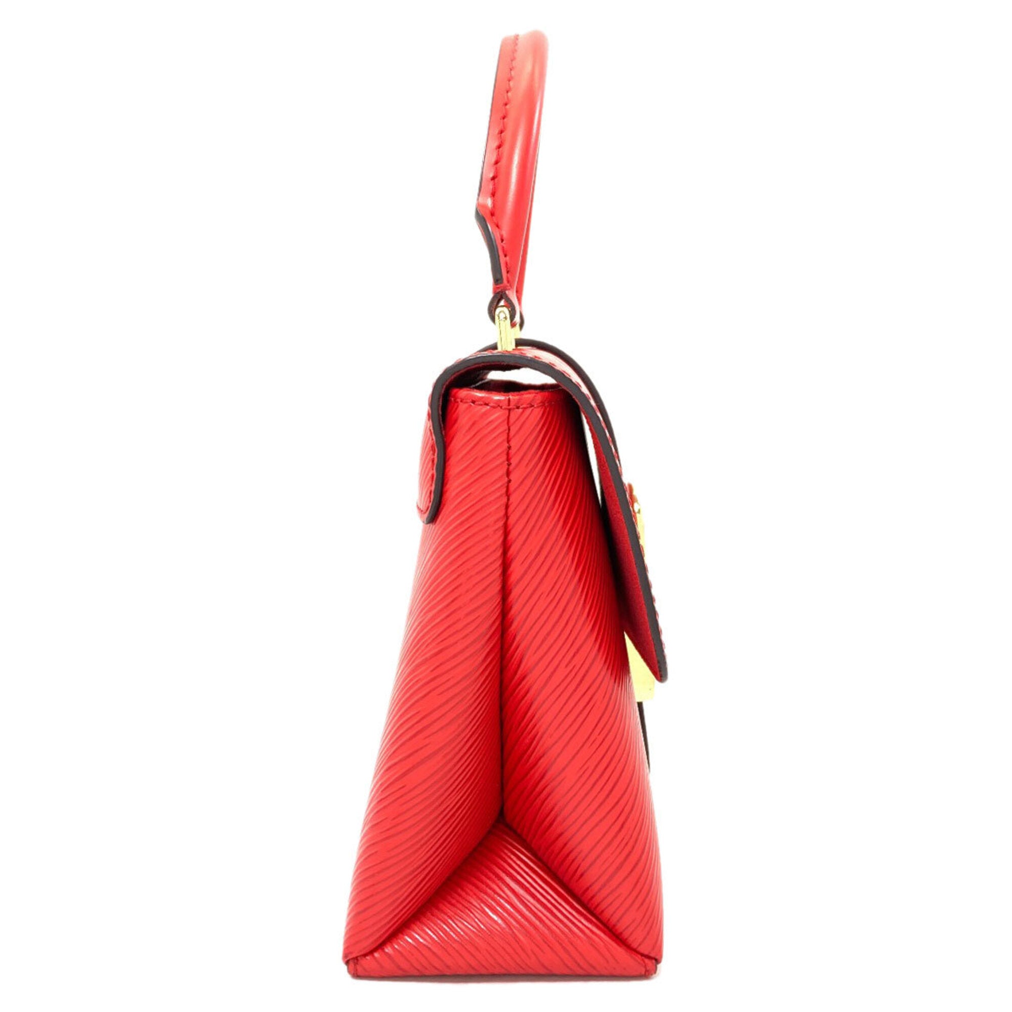 Louis Vuitton Red Color Epi Leather Handbag (Pre-Owned)