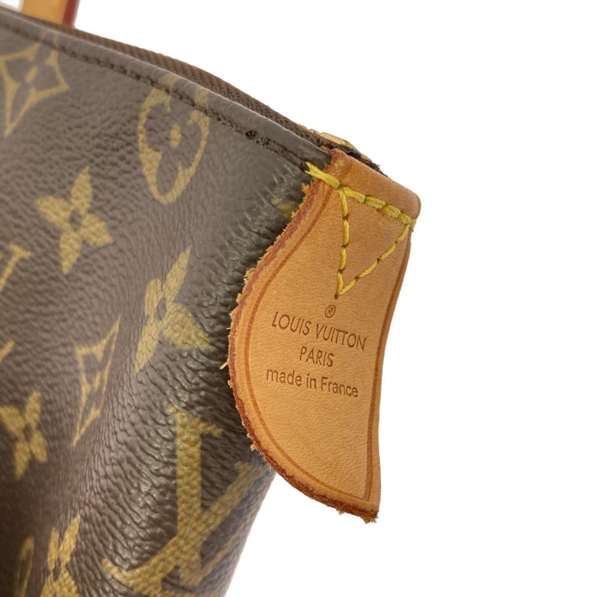 Louis Vuitton Marron Coated Canvas Handbag (Pre-Owned)