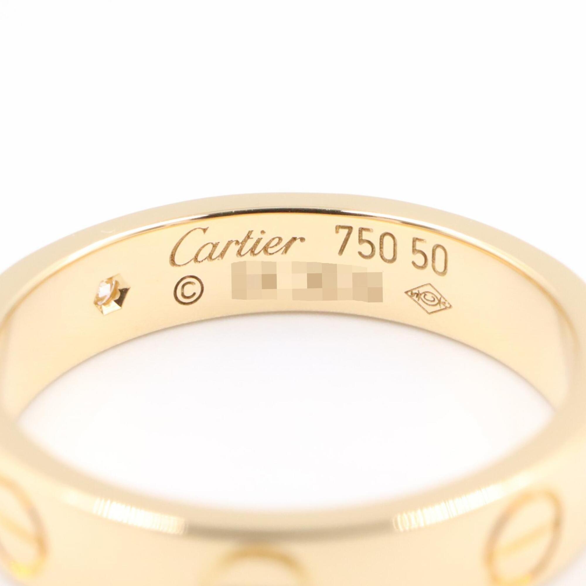 Cartier Gold Clear Yellow Gold (18K) Band Ring (Pre-Owned)