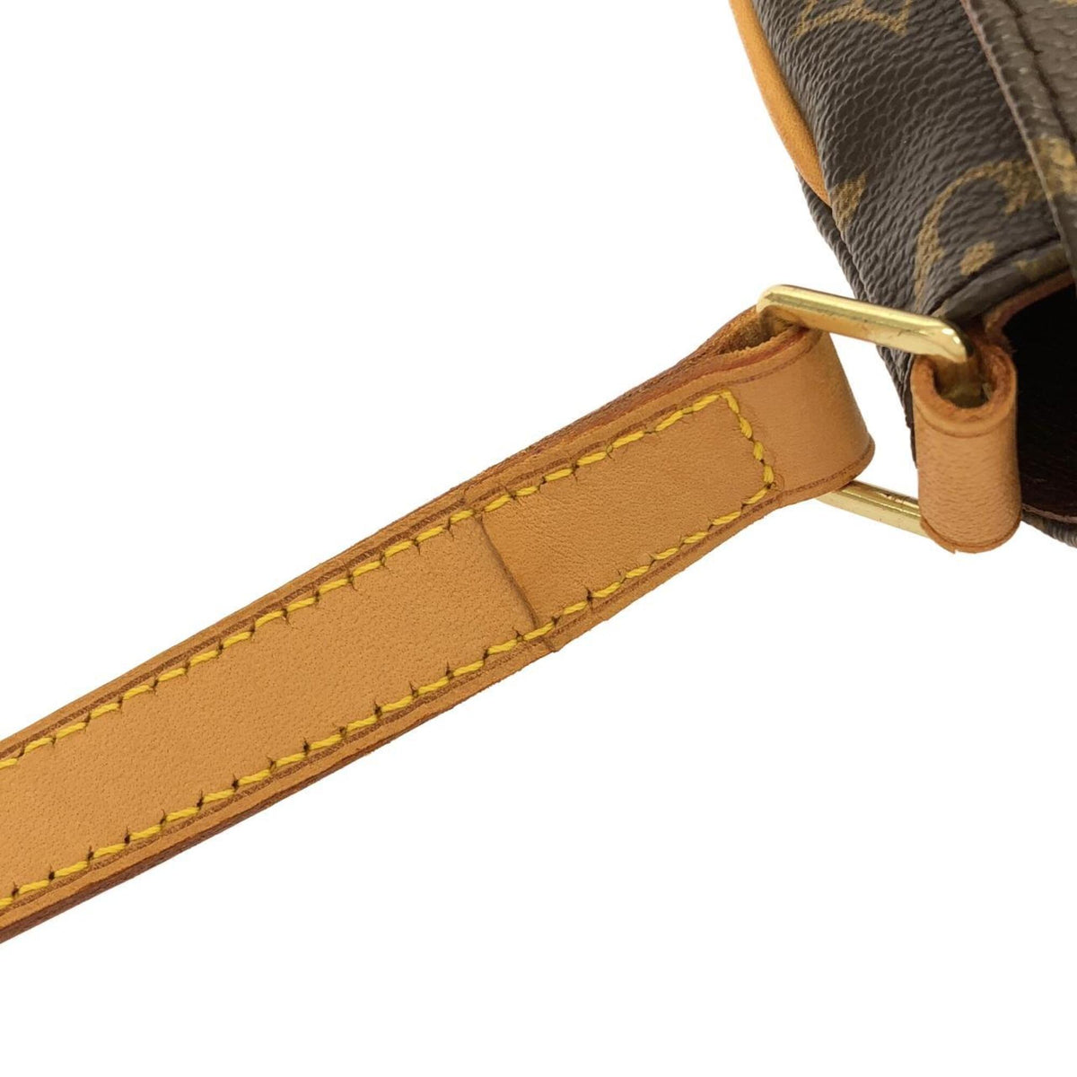 Louis Vuitton Marron Monogram Coated Canvas Shoulder Bag (Pre-Owned)