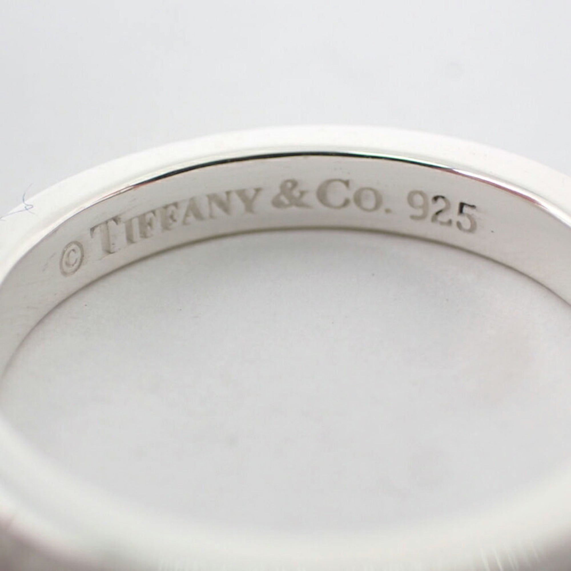 Tiffany Sterling Silver 925 Band Ring (Pre-Owned)