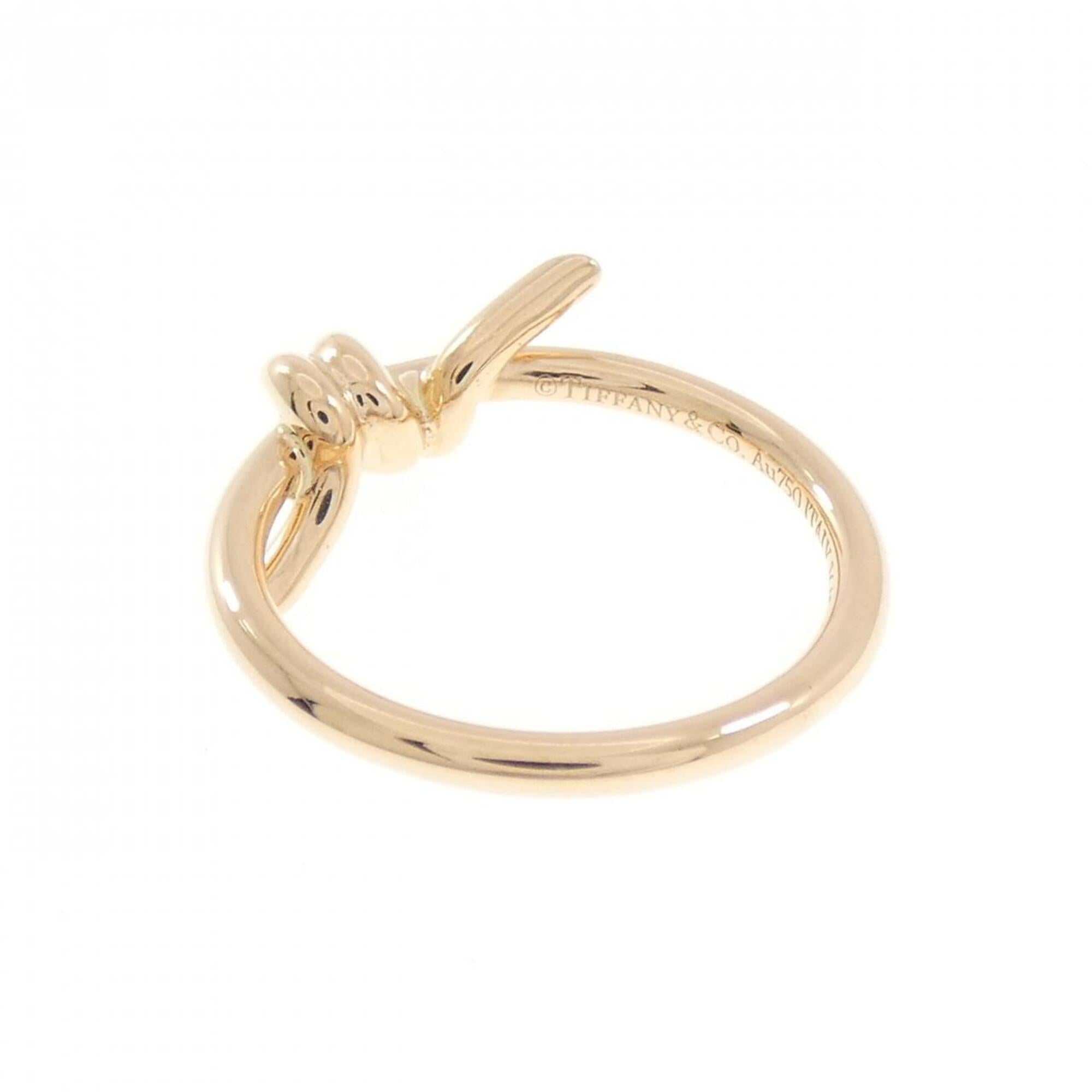 Tiffany Pink Gold (18K) Band Ring (Pre-Owned)