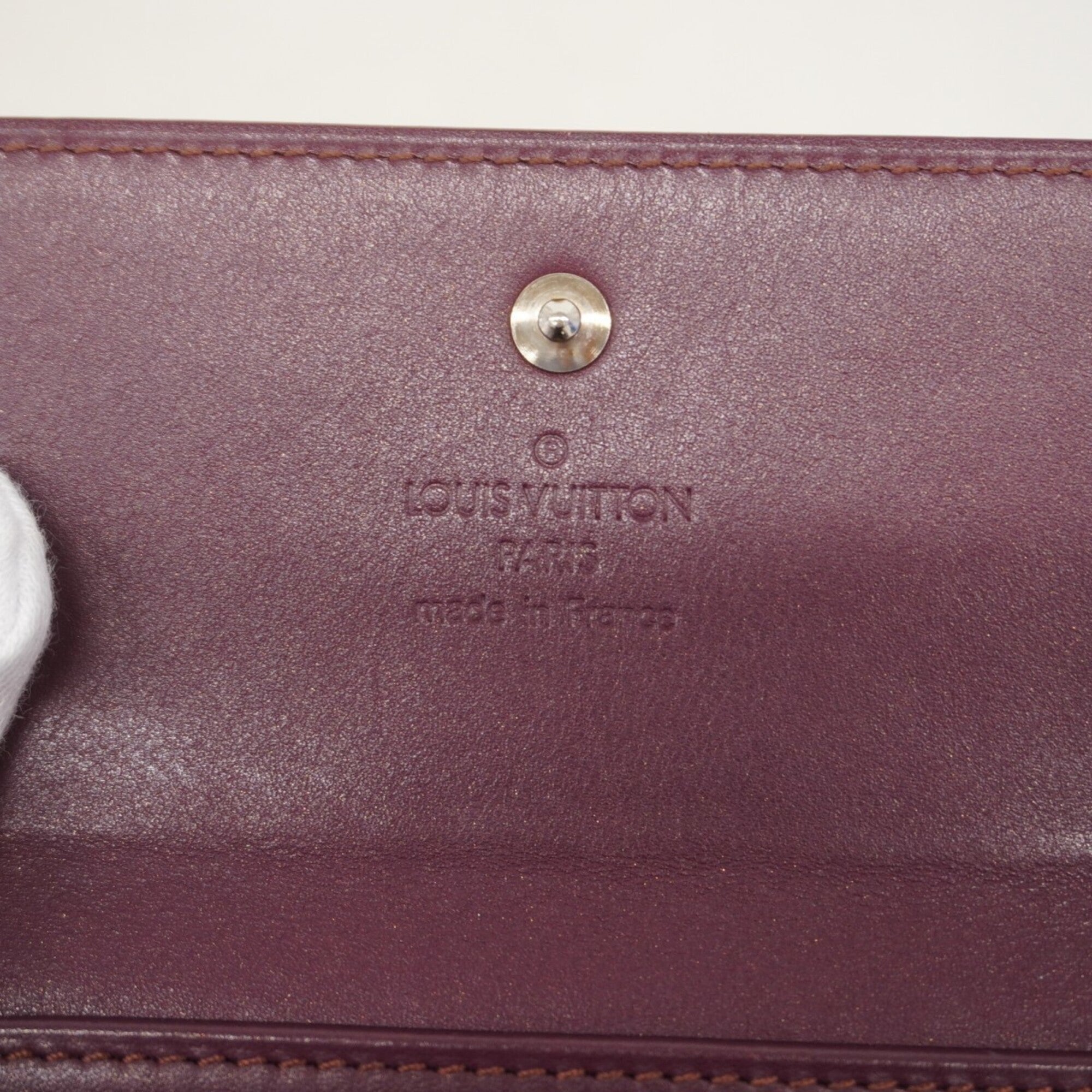 Louis Vuitton Violet Wallet (Tri-Fold) (Pre-Owned)