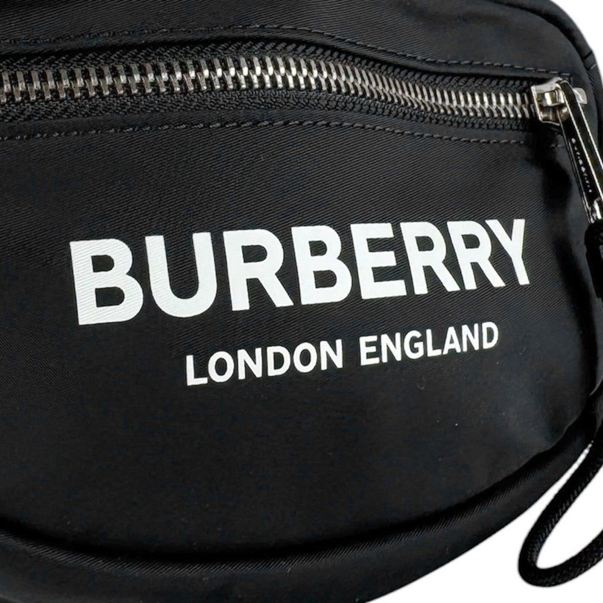 Burberry Black Nylon Canvas Sling Bag (Pre-Owned)