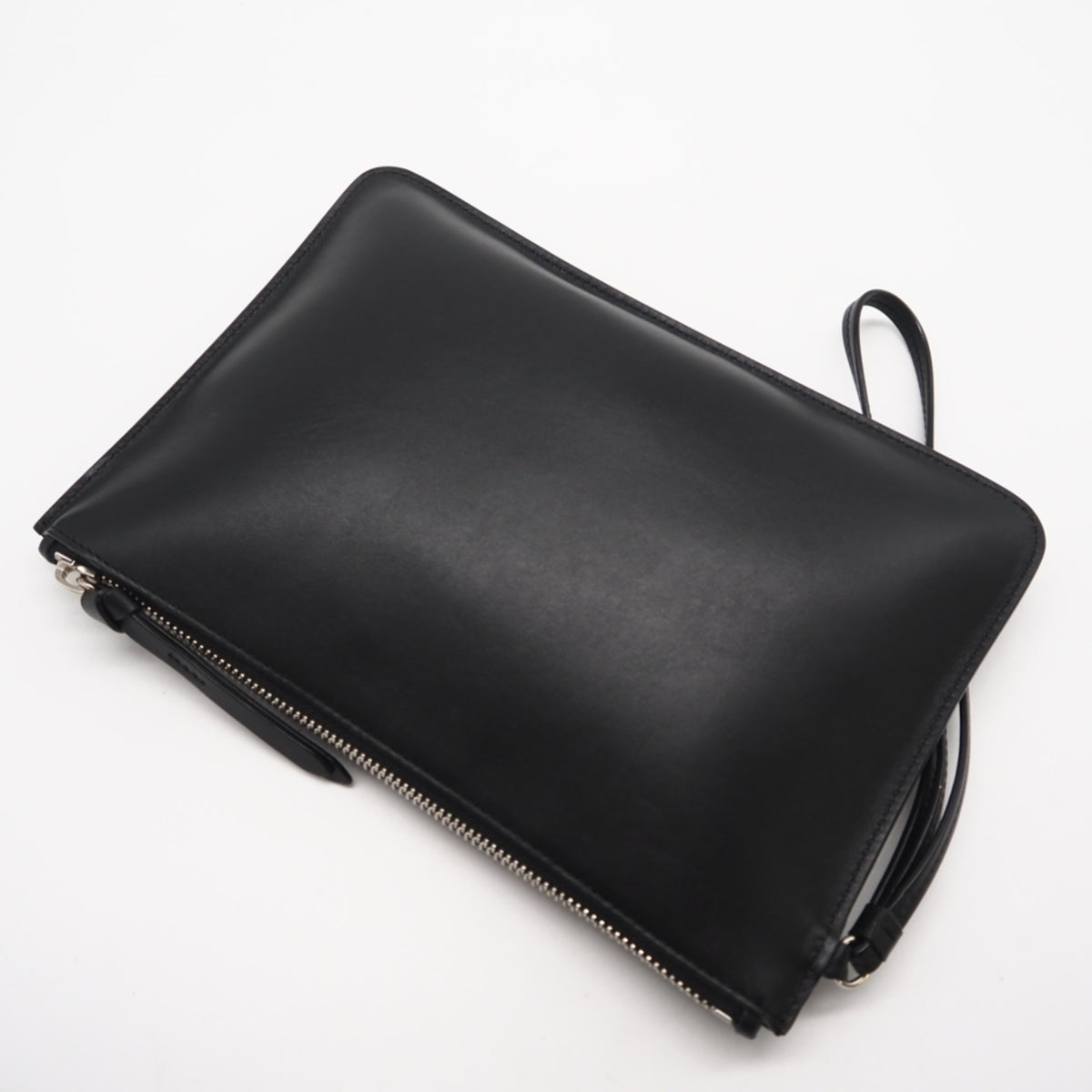 Jimmy Choo Black Leather Clutch Bag (Pre-Owned)