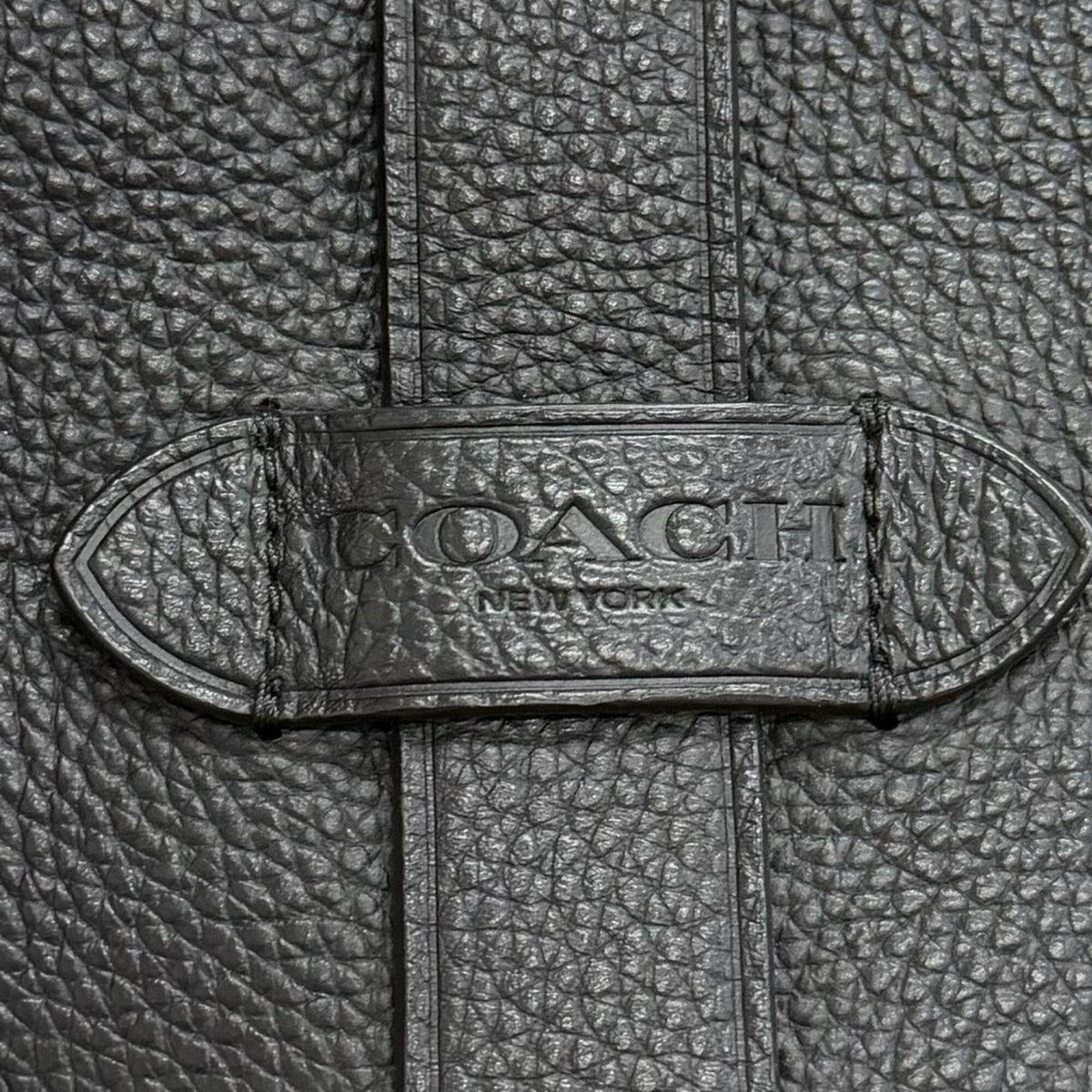 Coach Black Leather Backpack (Pre-Owned)