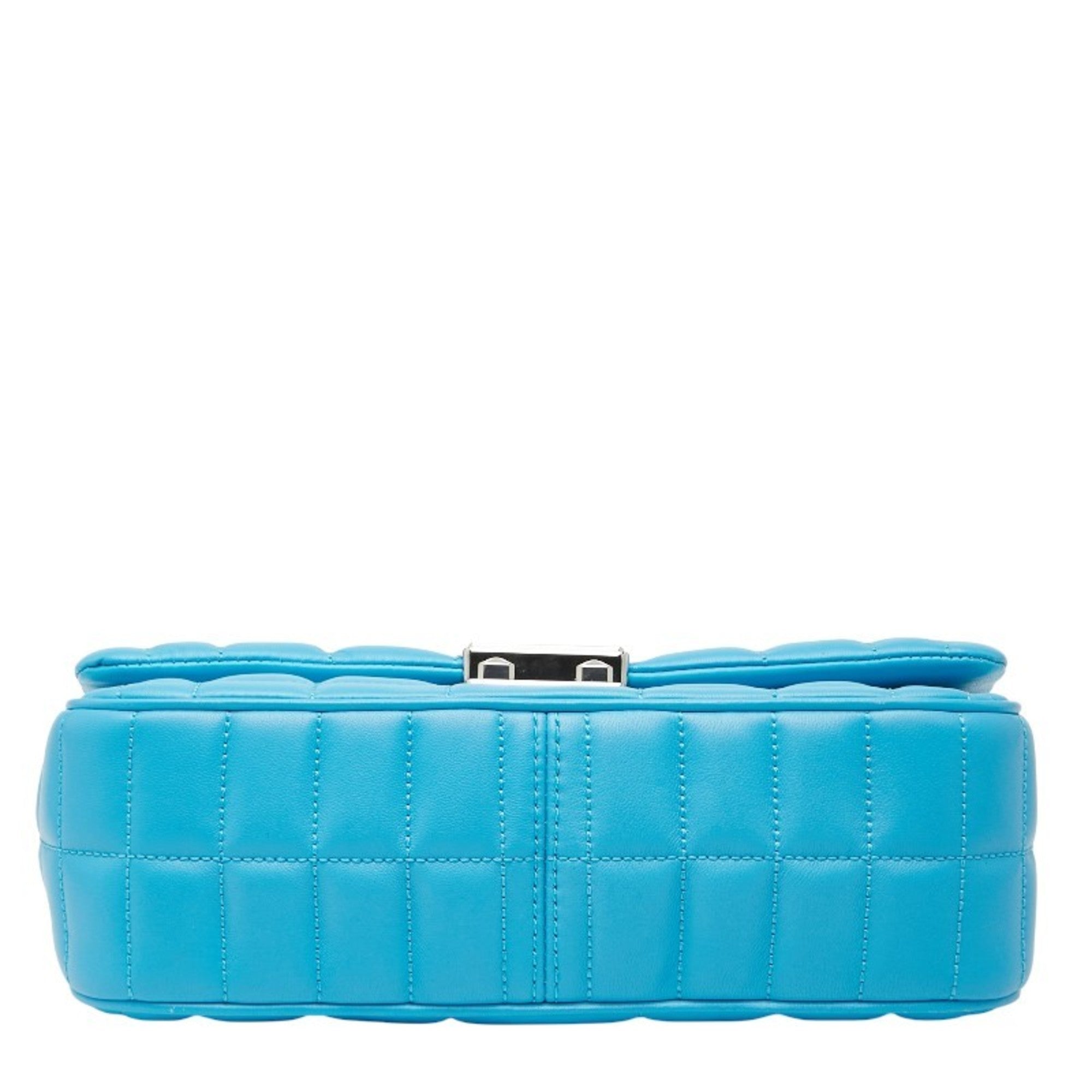 Michael Kors Blue Leather Handbag Shoulder Bag (Pre-Owned)
