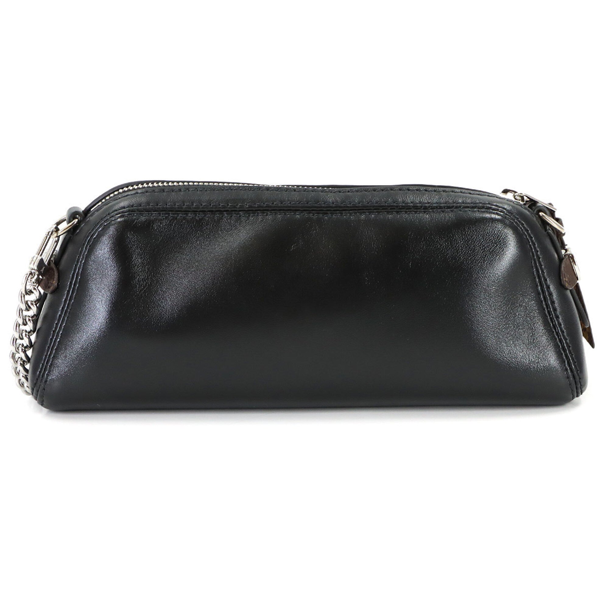 Louis Vuitton Monogram Noir Monogram Canvas Leather Handbag Pochette Shoulder Bag (Pre-Owned)
