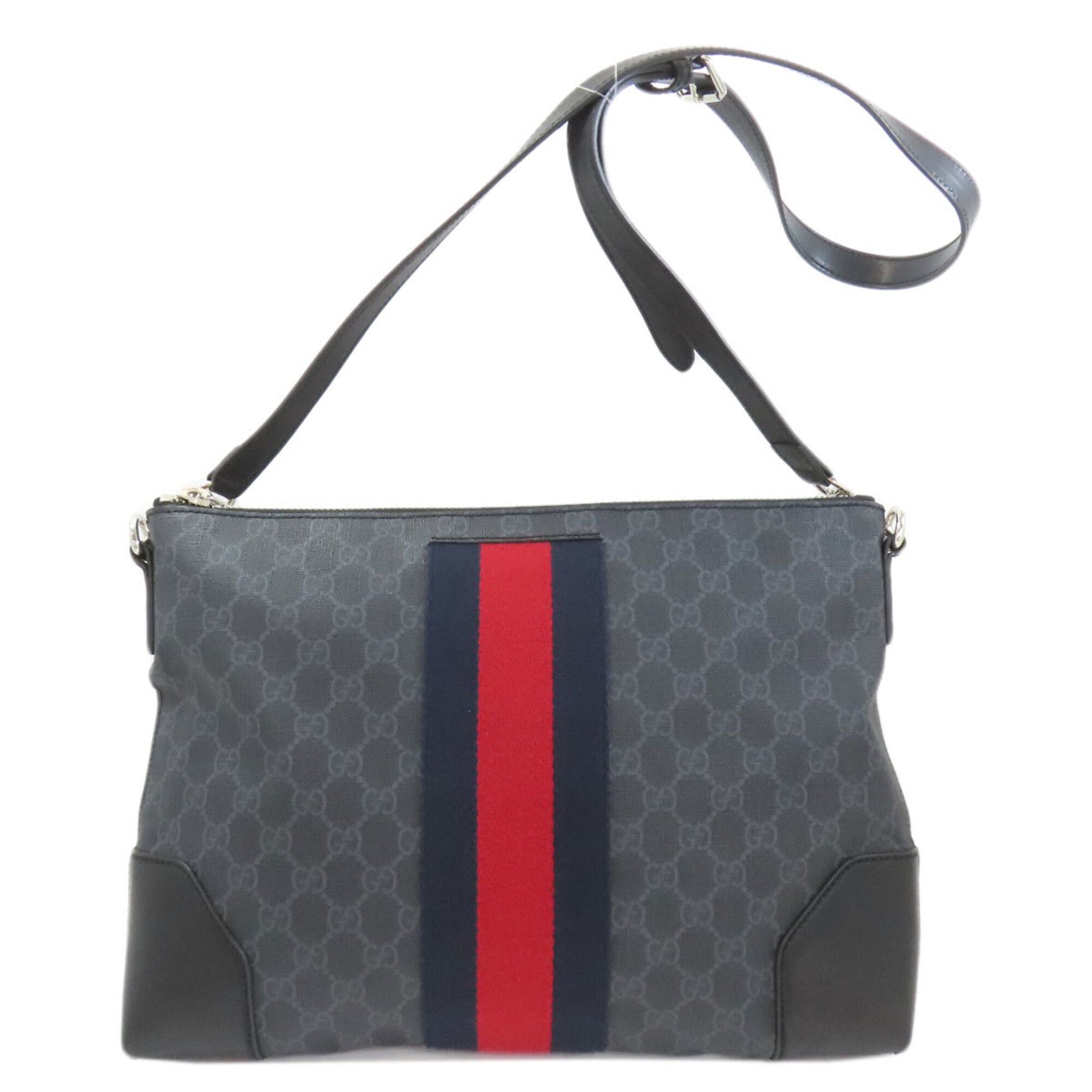 Gucci Black Pvc Shoulder Bag (Pre-Owned)