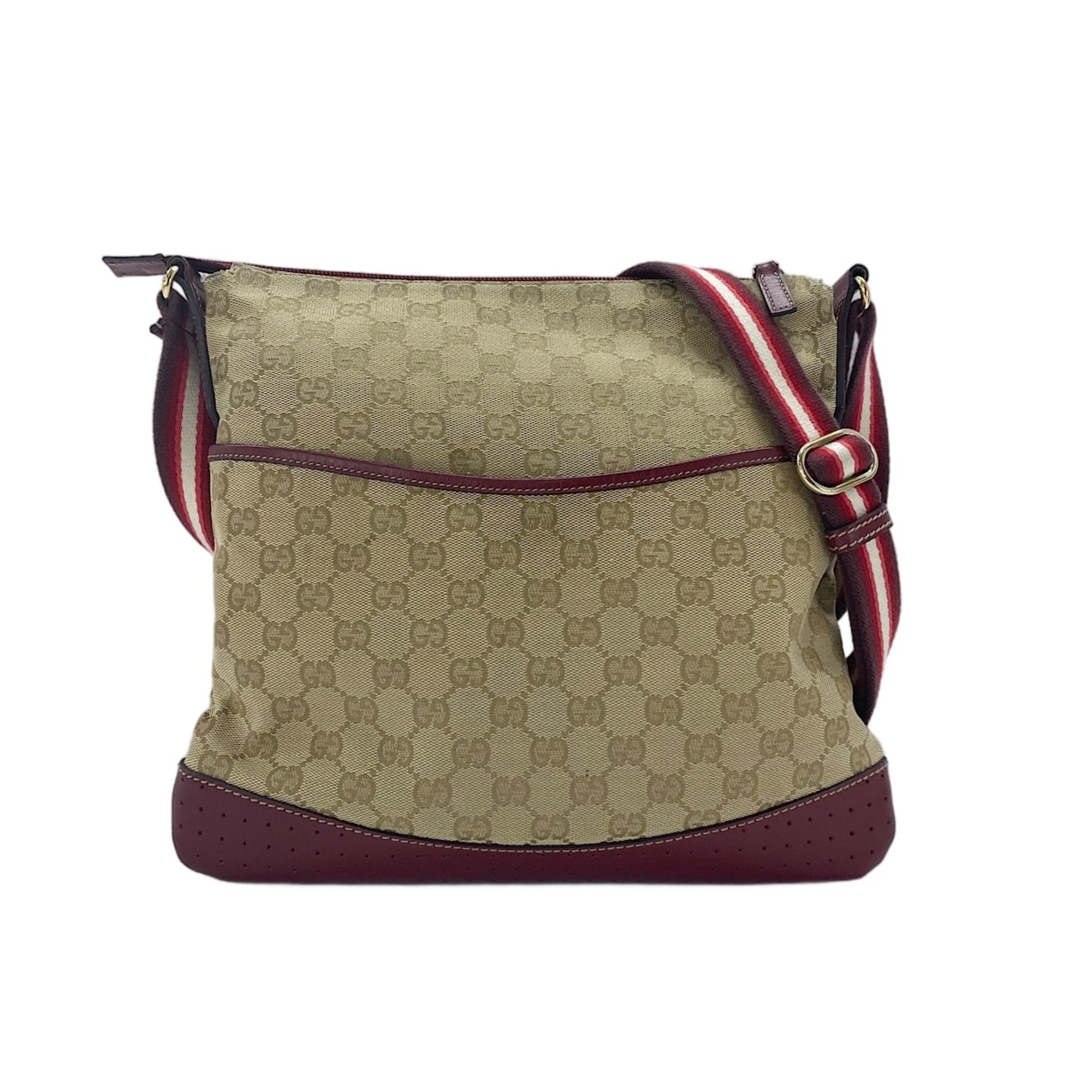 Gucci Red Color Shoulder Bag (Pre-Owned)