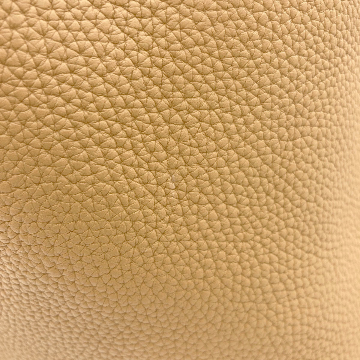 Hermes Brown Taurillon Clemence Leather Handbag (Pre-Owned)