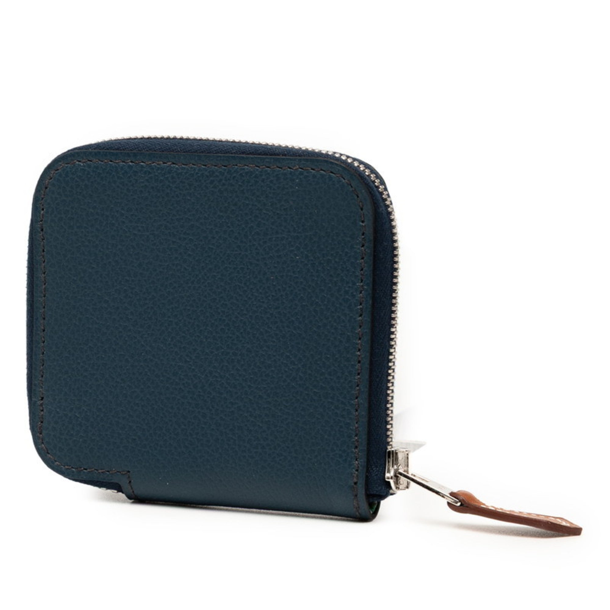Hermes Navy Coin Purse/Coin Case (Pre-Owned)