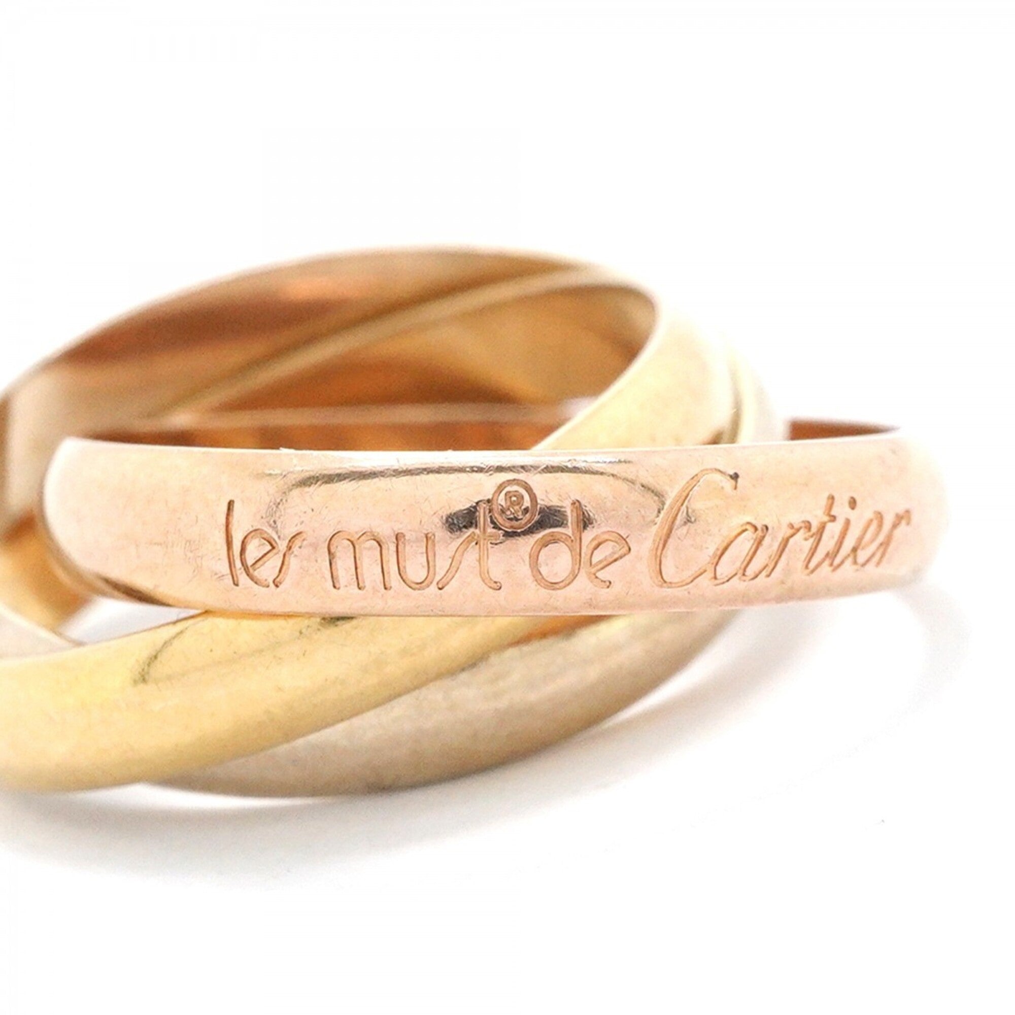 Cartier Yellow Gold (18K) Pink Gold (18K) White Gold (18K) Band Ring (Pre-Owned)