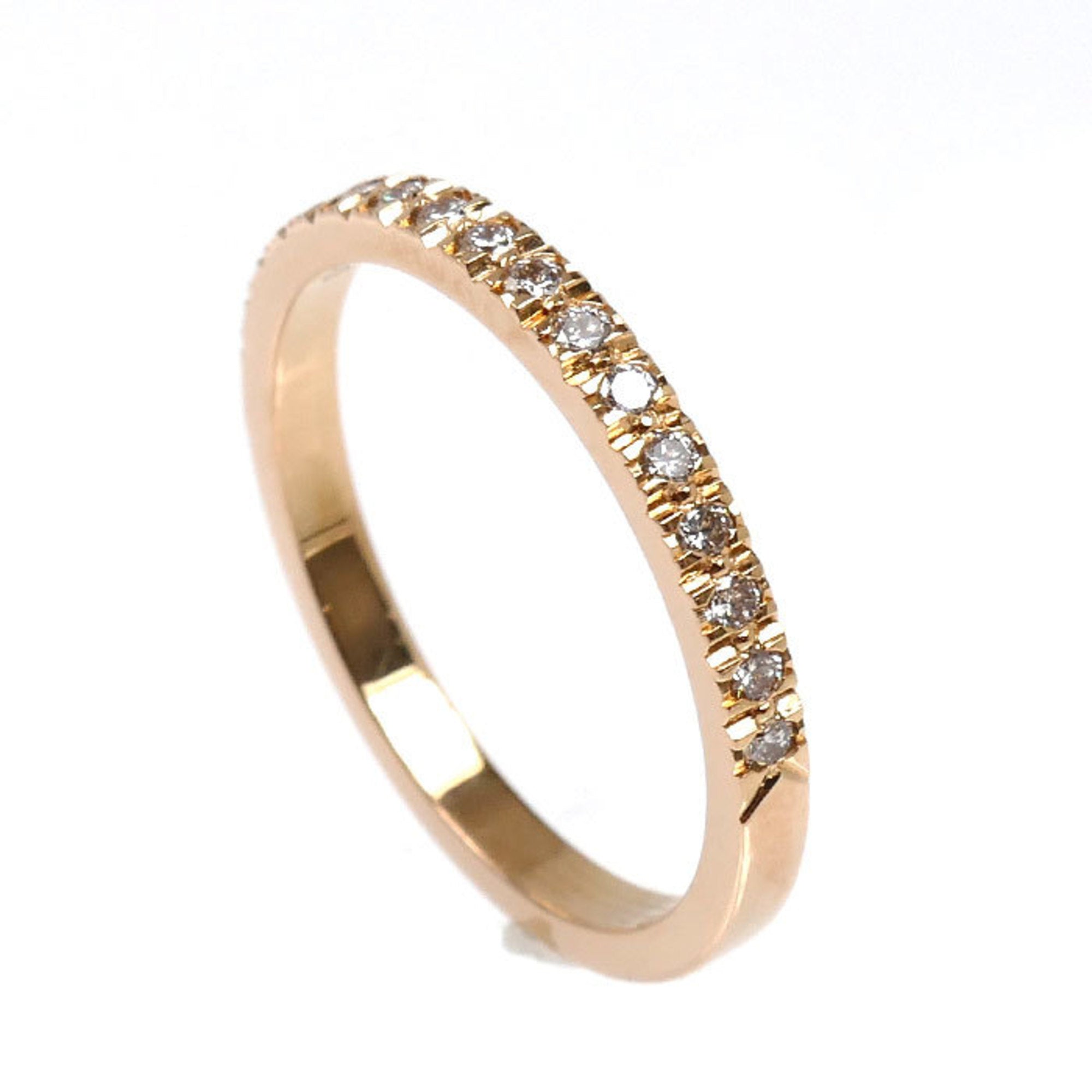 Tiffany Pink Gold (18K) Band Ring (Pre-Owned)
