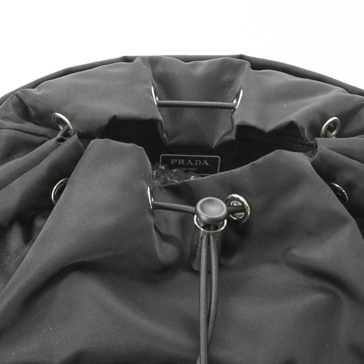 Prada Black Nylon Backpack (Pre-Owned)
