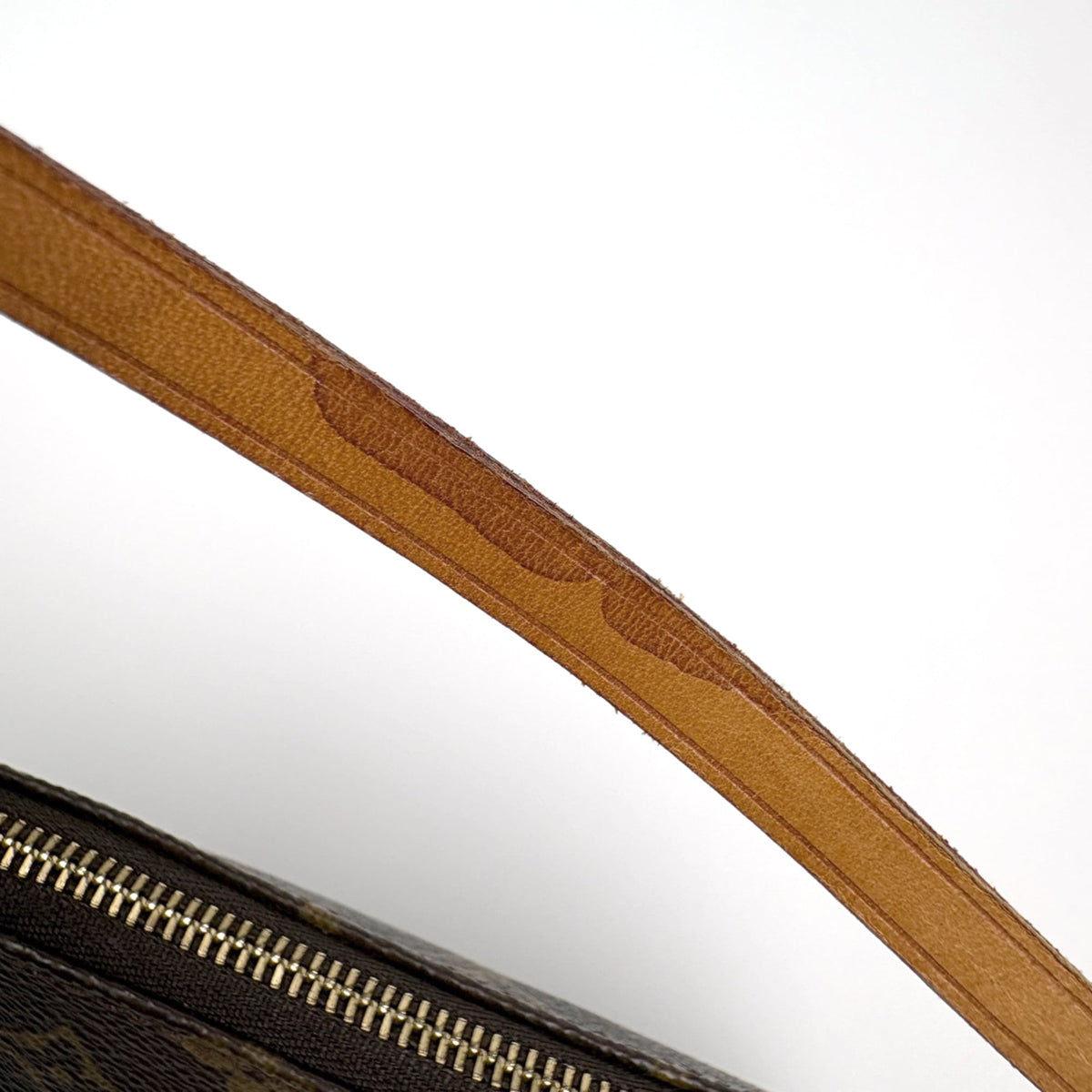 Louis Vuitton Brown Monogram Pochette Pouch (Pre-Owned)