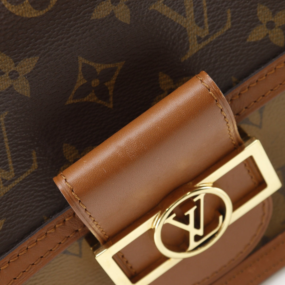 Louis Vuitton Brown Monogram Monogram Reverse Canvas Shoulder Bag (Pre-Owned)
