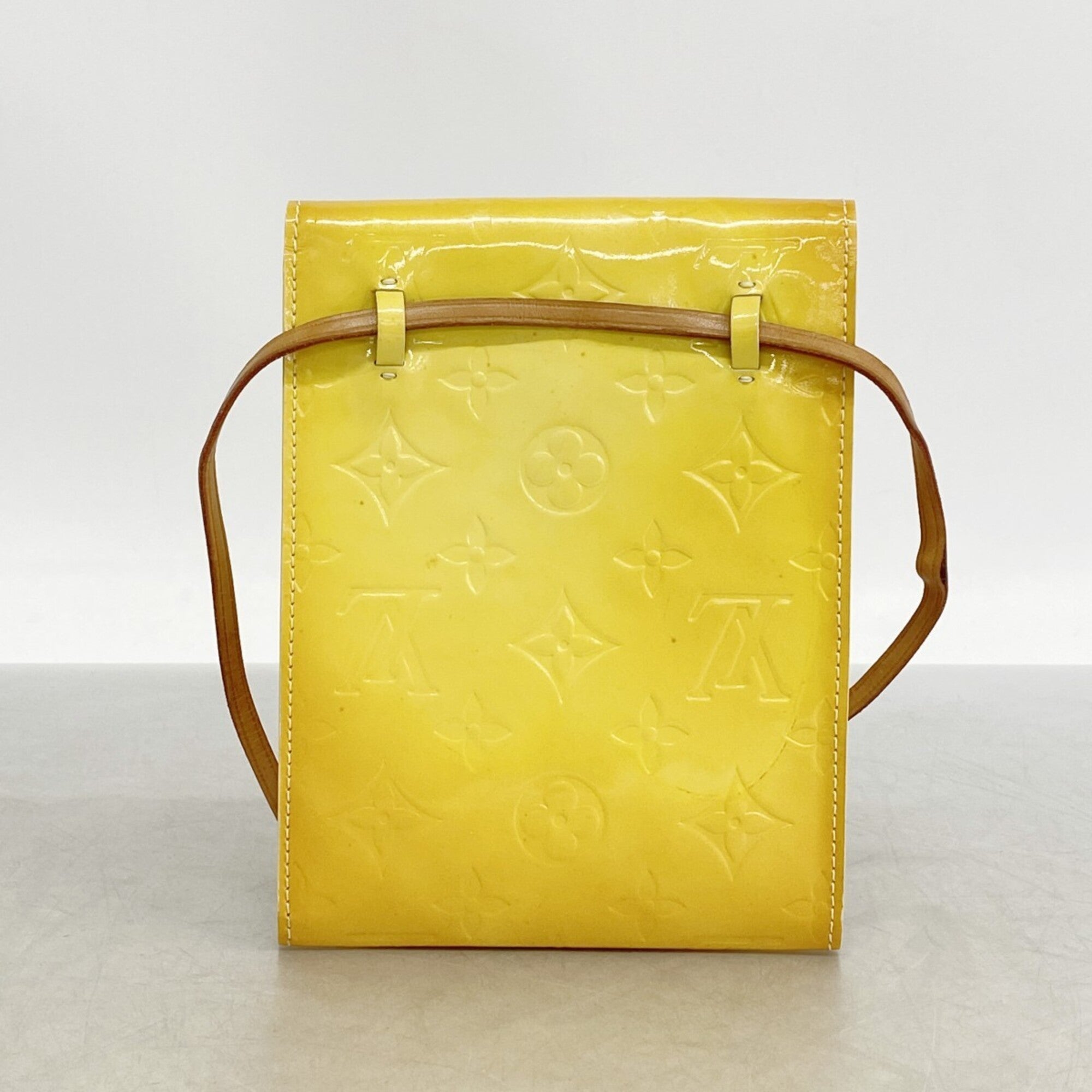 Louis Vuitton Lime Yellow Shoulder Bag (Pre-Owned)