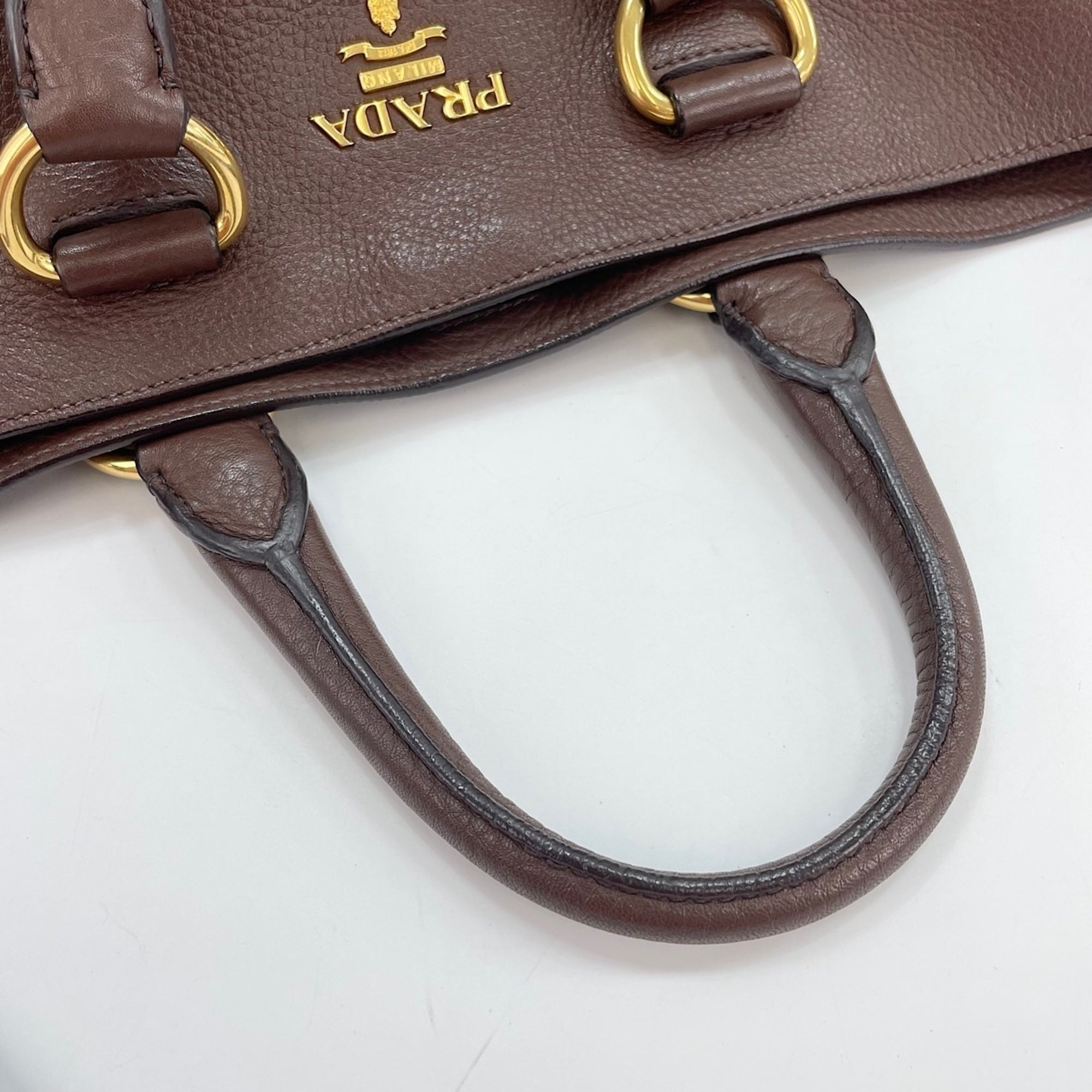 Prada Brown Tote Bag (Pre-Owned)