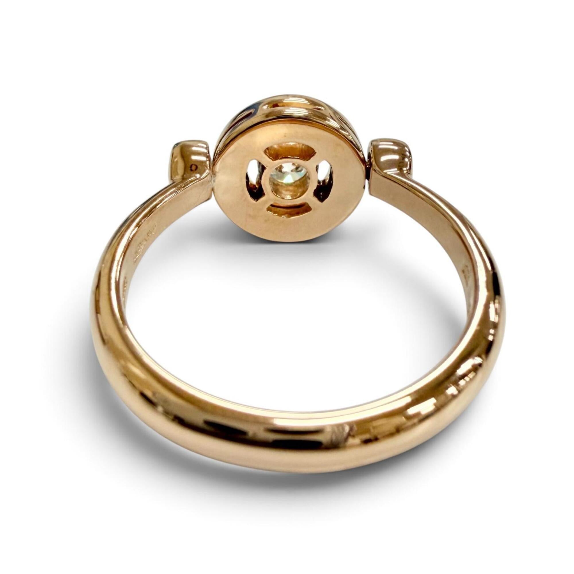 Bvlgari Pink Gold Pink Gold (18K) Band Ring (Pre-Owned)