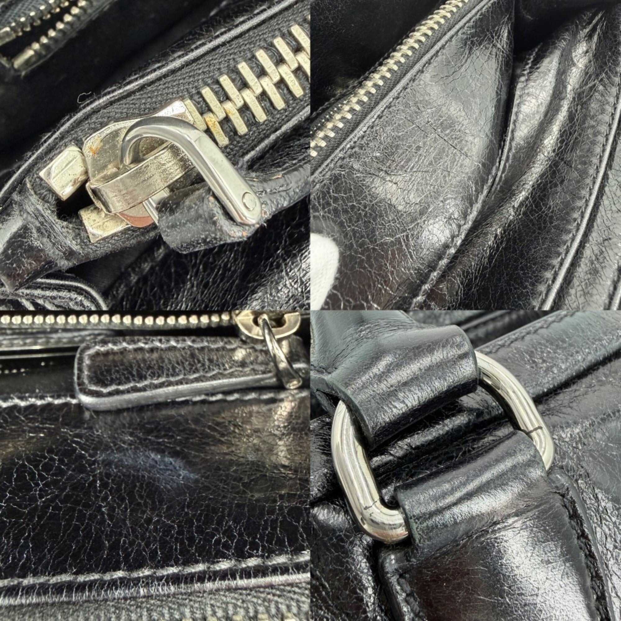 Miu Miu Black Leather Handbag (Pre-Owned)