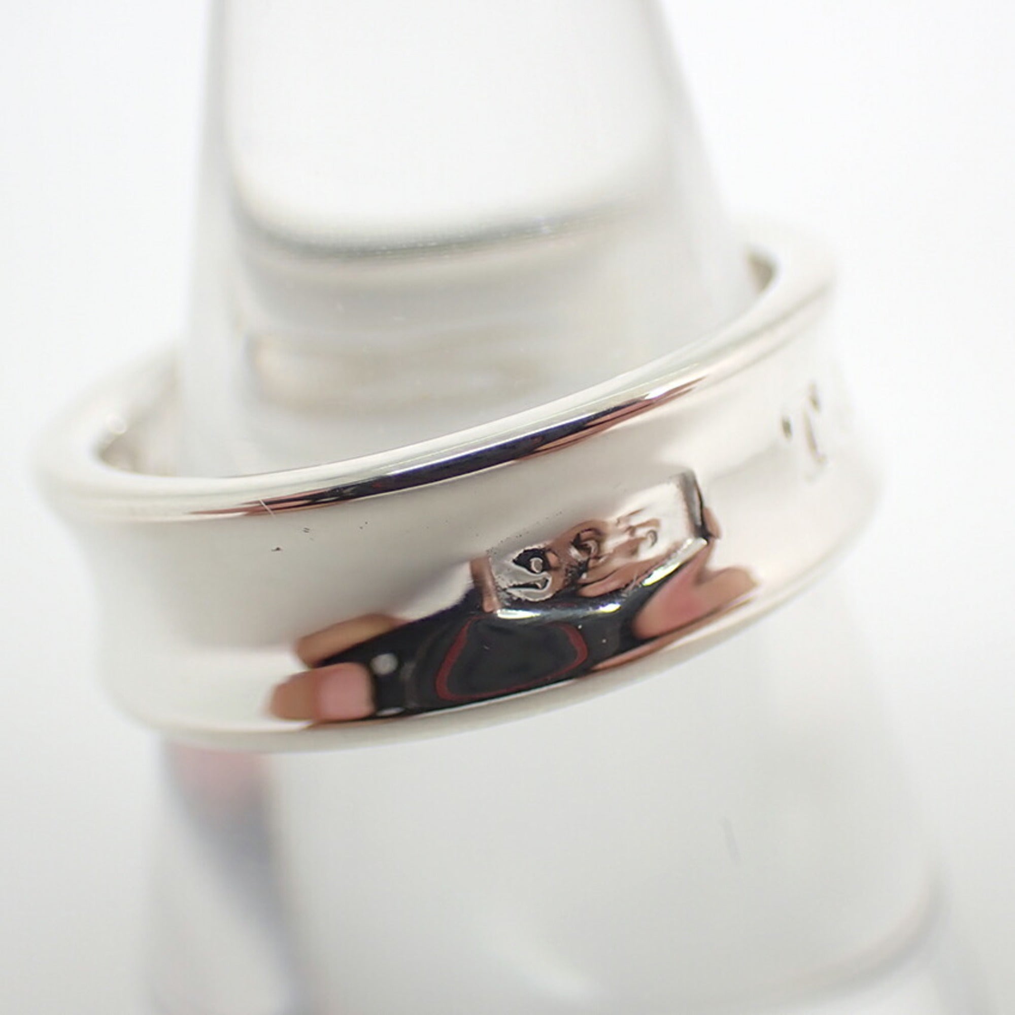 Tiffany Sterling Silver 925 Band Ring (Pre-Owned)