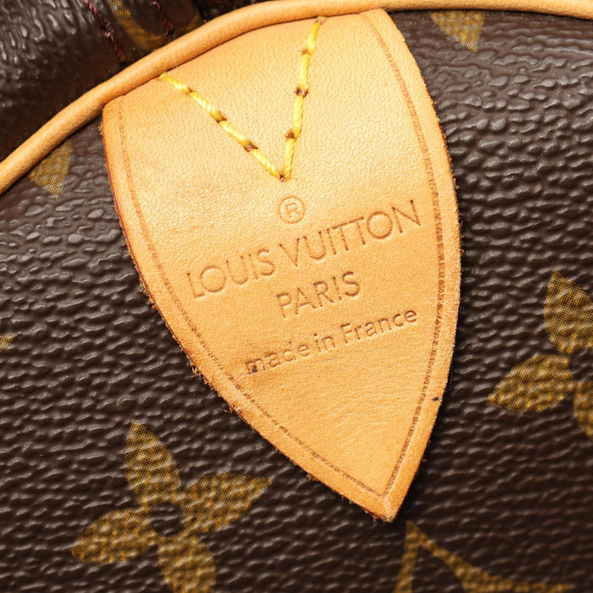 Louis Vuitton Brown Coated Canvas Monogram Leather Boston Bag Handbag (Pre-Owned)