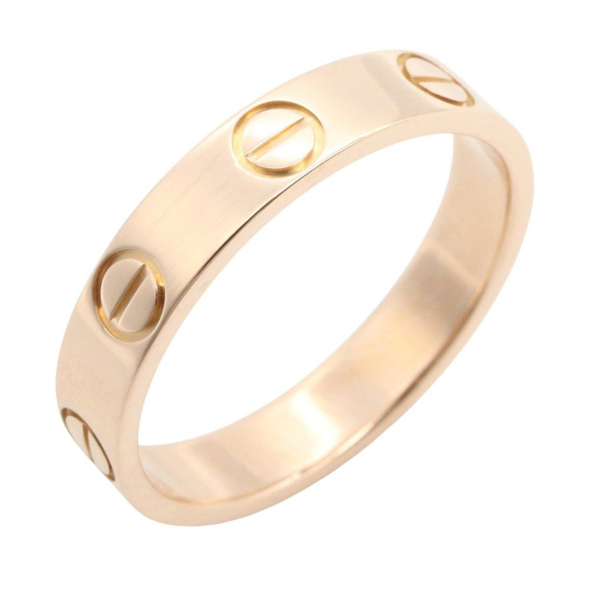 Cartier Gold Pink Gold (18K) Band Ring (Pre-Owned)