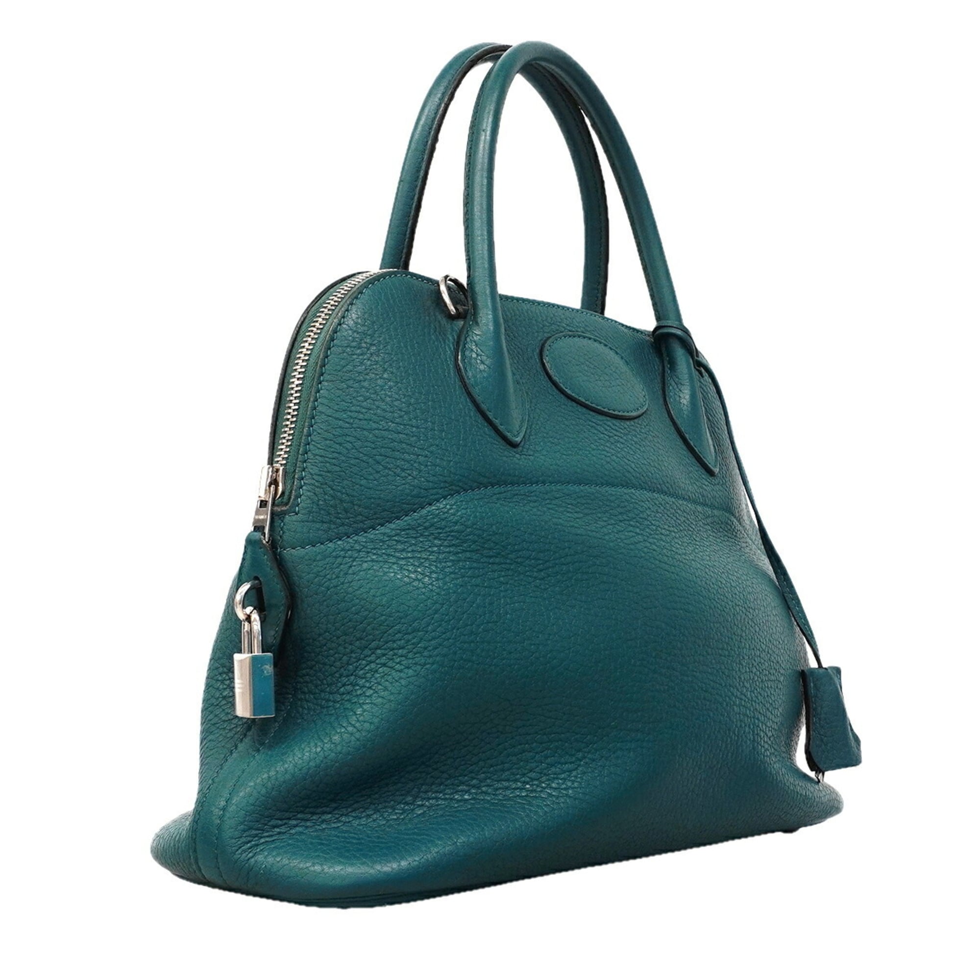 Hermes Colvert Taurillon Clemence Leather Handbag (Pre-Owned)