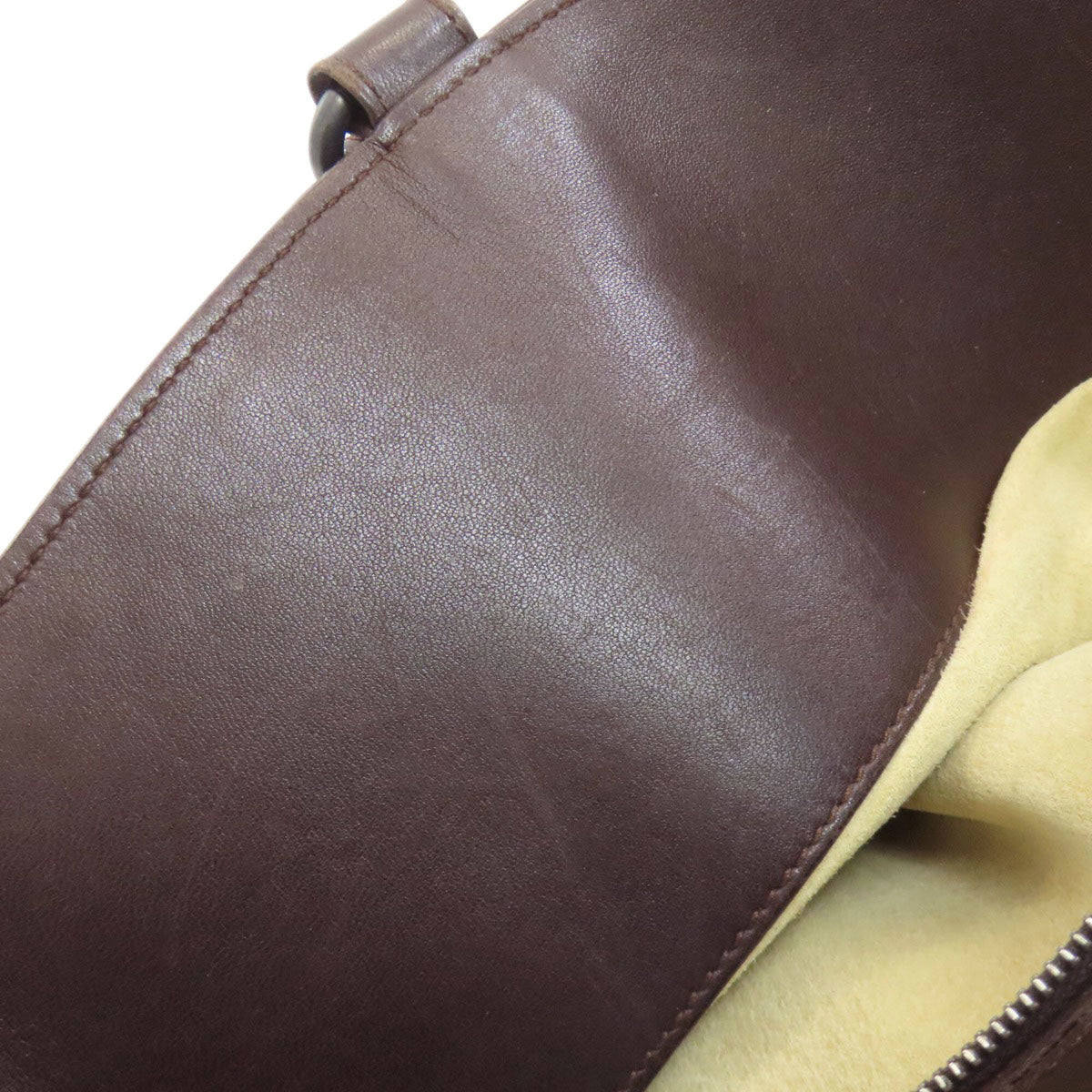 Bottega Veneta Brown Leather Handbag (Pre-Owned)