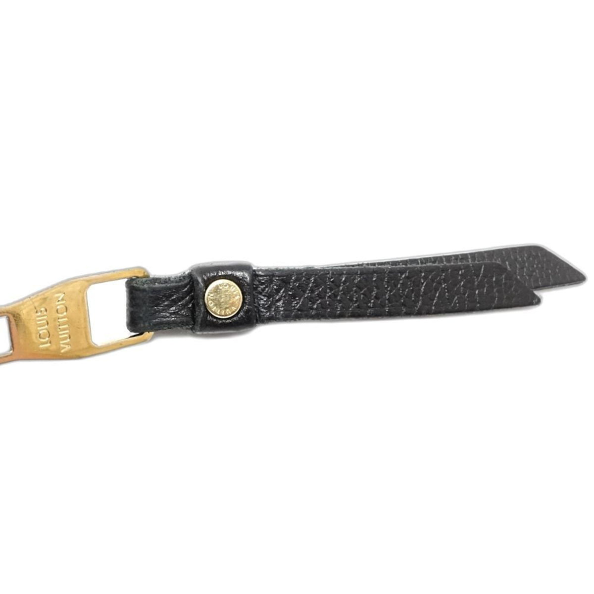 Louis Vuitton Black Leather Long Wallet (Bi-Fold) (Pre-Owned)