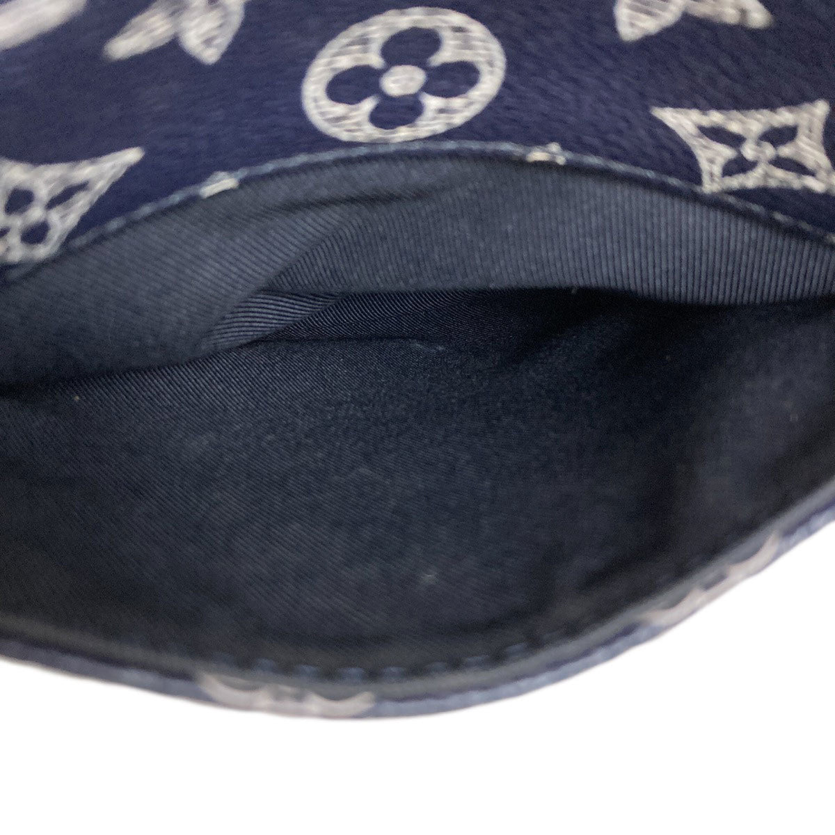 Louis Vuitton Blue Monogram Monogram Shoulder Bag (Pre-Owned)