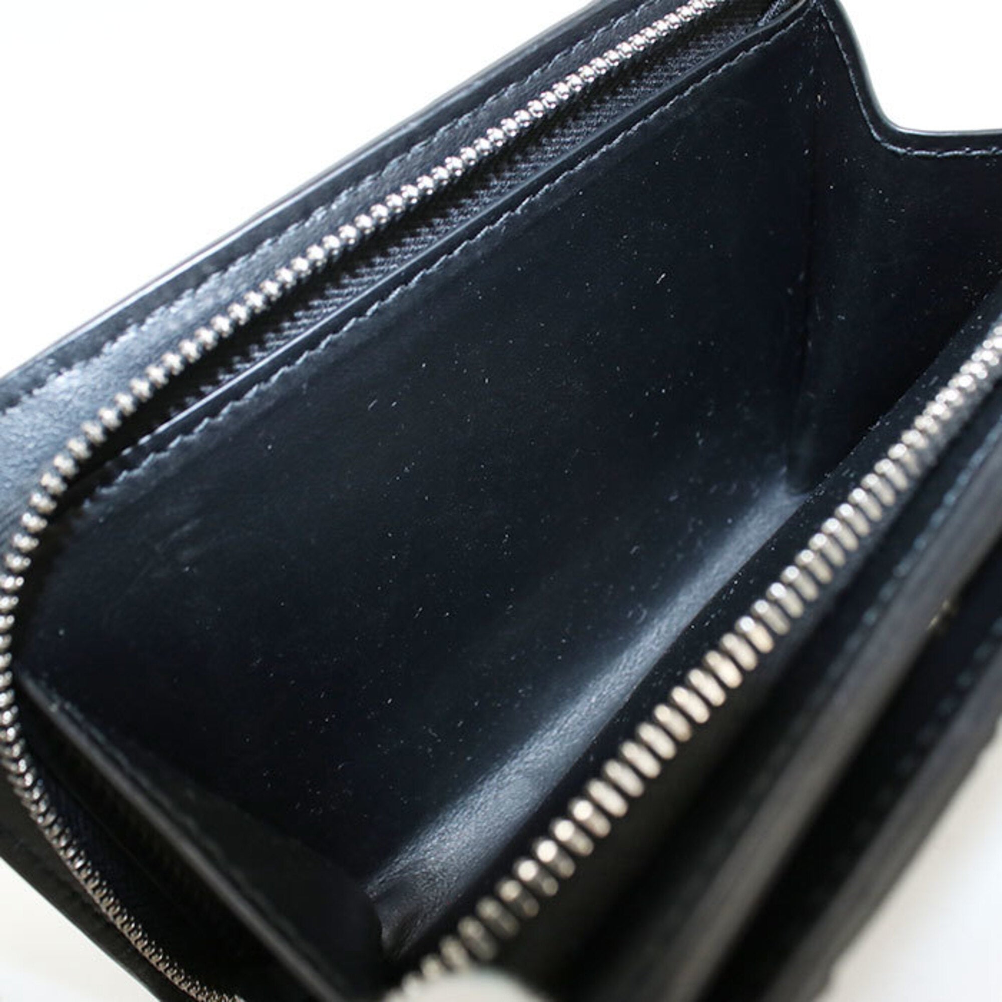 Bottega Veneta Black Leather Wallet (Bi-Fold) (Pre-Owned)