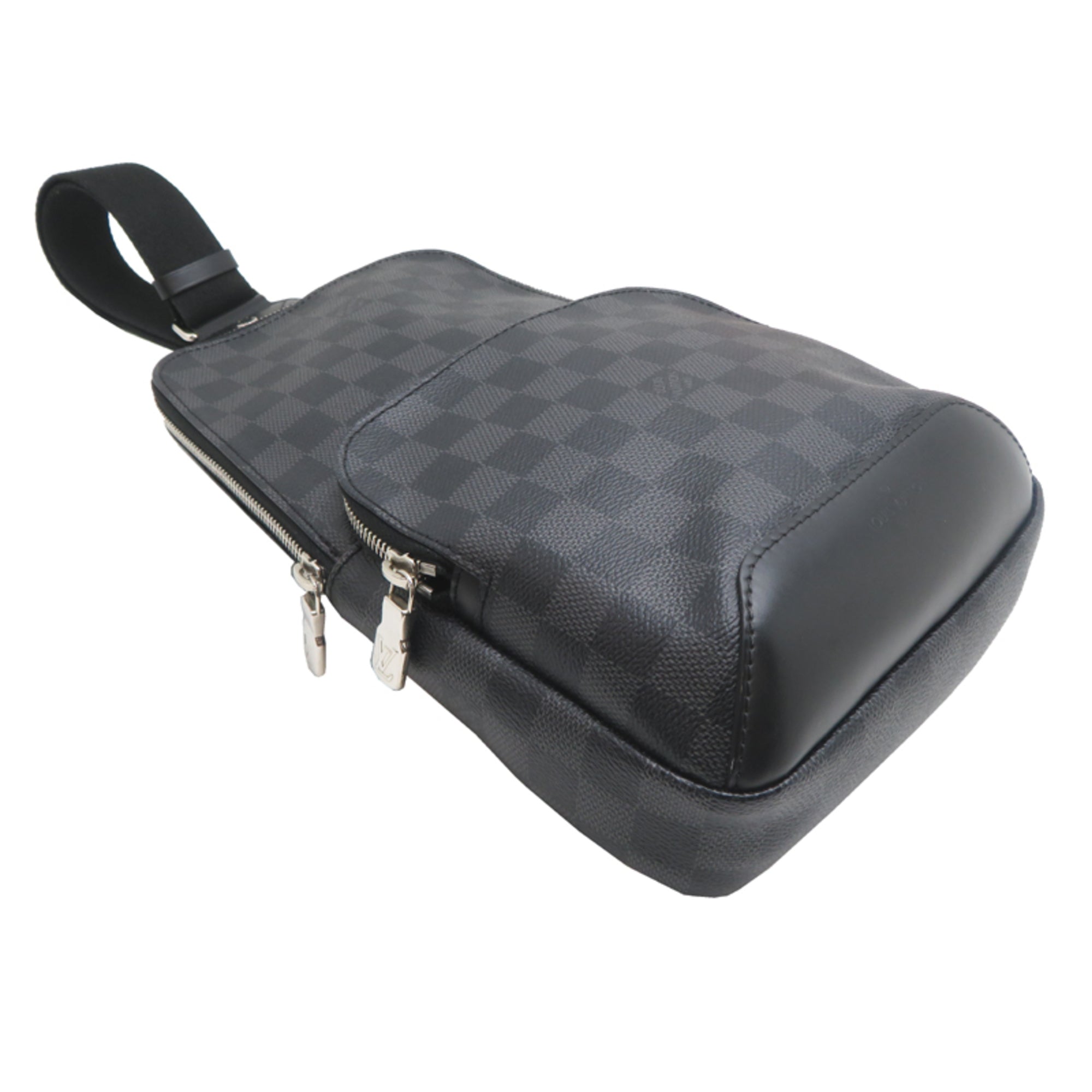 Louis Vuitton Black Damier Graphite Sling Bag (Pre-Owned)